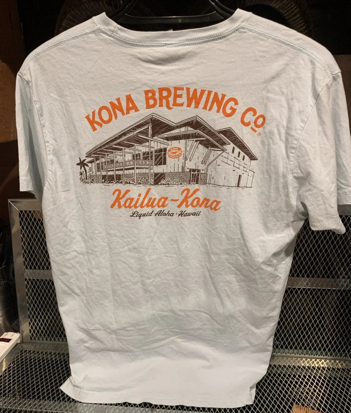 KONA BREWING Co The Thirsty Gecko Tee Shirt Men L Large Liquid Aloha Hawaii Unisex T-shirt, Sweatshirt, Hoodie, Long Sleeve Tee - T-Shirt, Sweatshirt, Hoodie