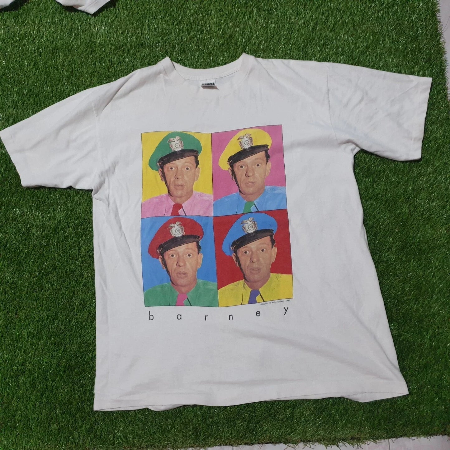 rare vintage 90S BARNEY FIFE ANDY GRIFFITH SHOW POP ART T-SHIRT size L Unisex T-shirt, Sweatshirt, Hoodie, Long Sleeve Tee - T-Shirt, Sweatshirt, Hoodie
