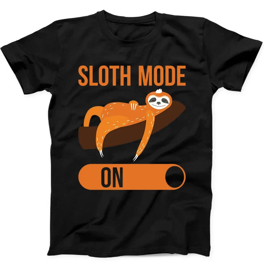 Sloth Mode On Lazy Animal Best Seller Funny Gift Tee  T Shirt 145 Unisex T-shirt, Sweatshirt, Hoodie, Long Sleeve Tee - T-Shirt, Sweatshirt, Hoodie