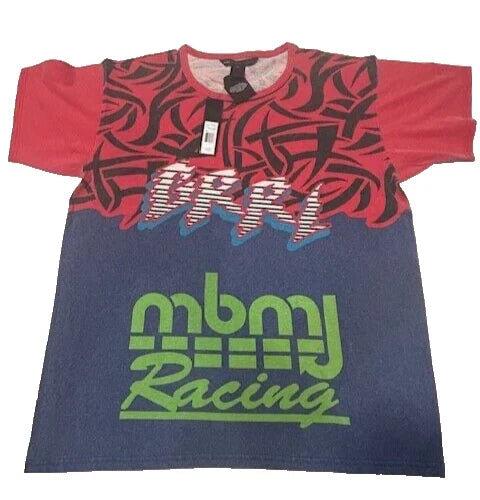 Marc by Marc Jacobs MBMJ Racing T-Shirt Allover Print NWT - Size L MSRP $128 Unisex T-shirt, Sweatshirt, Hoodie, Long Sleeve Tee - T-Shirt, Sweatshirt, Hoodie