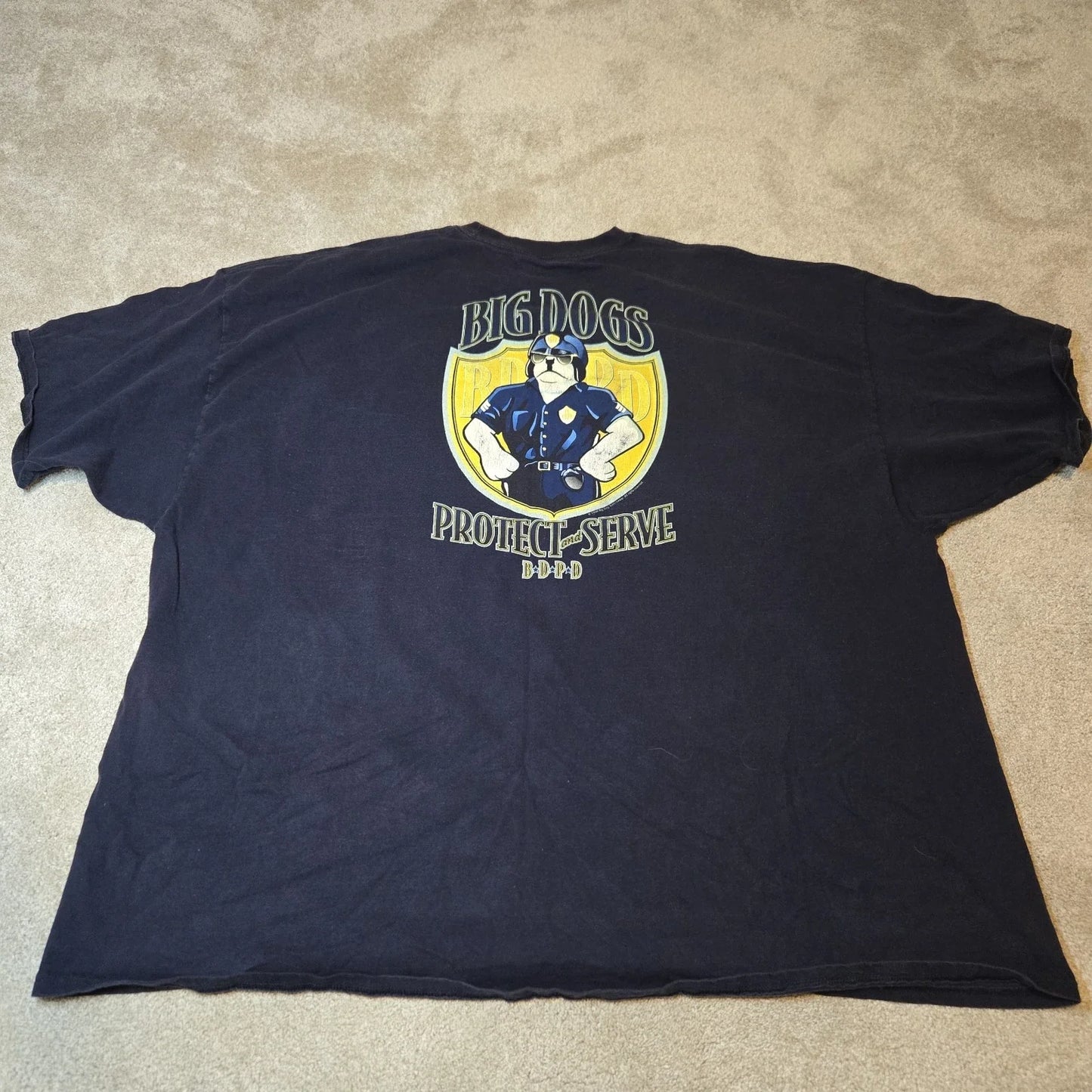 Big Dogs Protect Serve Police Graphic T-Shirt Mens 5X Blue Y2K  Humor Unisex T-shirt, Sweatshirt, Hoodie, Long Sleeve Tee - T-Shirt, Sweatshirt, Hoodie