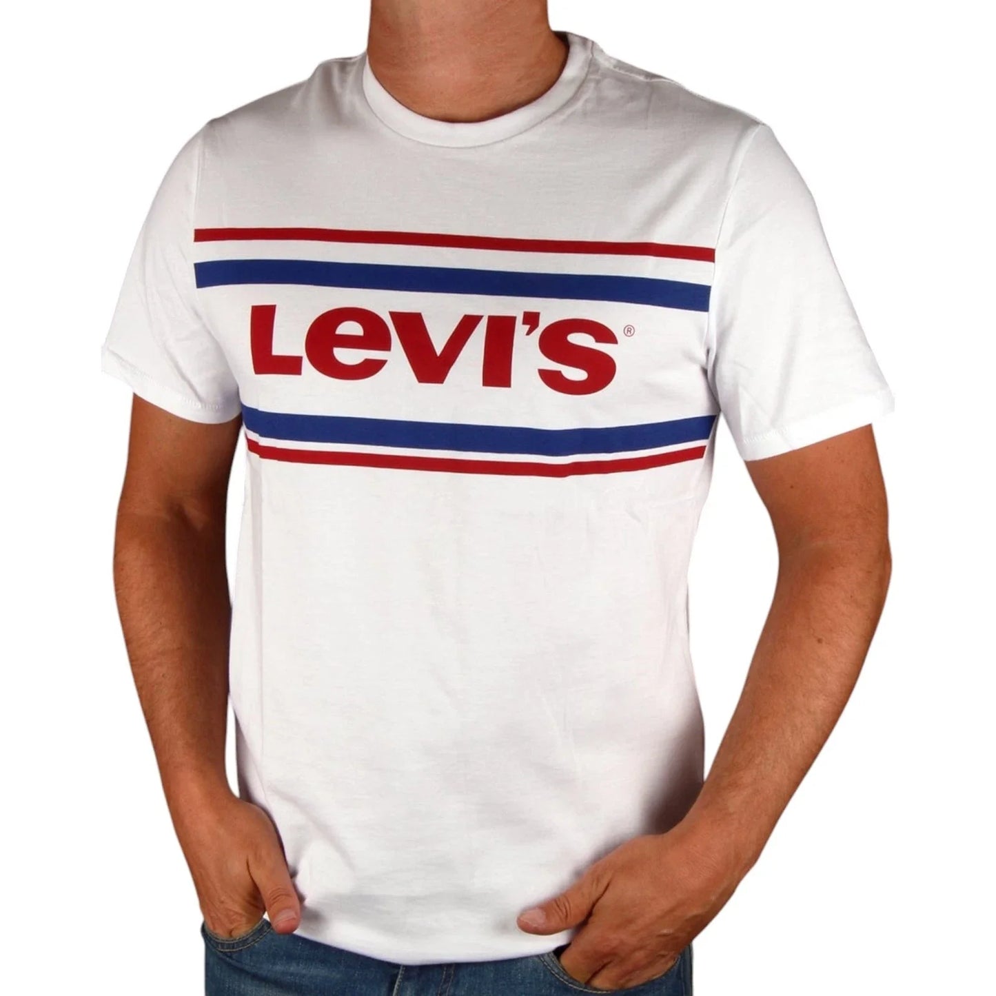 Levis Mens T Shirt Short Sleeve Crew Neck Summer Casual Cotton T Shirt Basic Top Unisex T-shirt, Sweatshirt, Hoodie, Long Sleeve Tee - T-Shirt, Sweatshirt, Hoodie