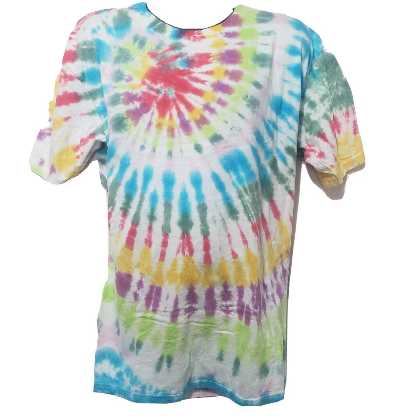 Gilden Tie Dye Shirt Unisex XL TG Multicolor Boho Festival Short Sleeve Unisex T-shirt, Sweatshirt, Hoodie, Long Sleeve Tee - T-Shirt, Sweatshirt, Hoodie