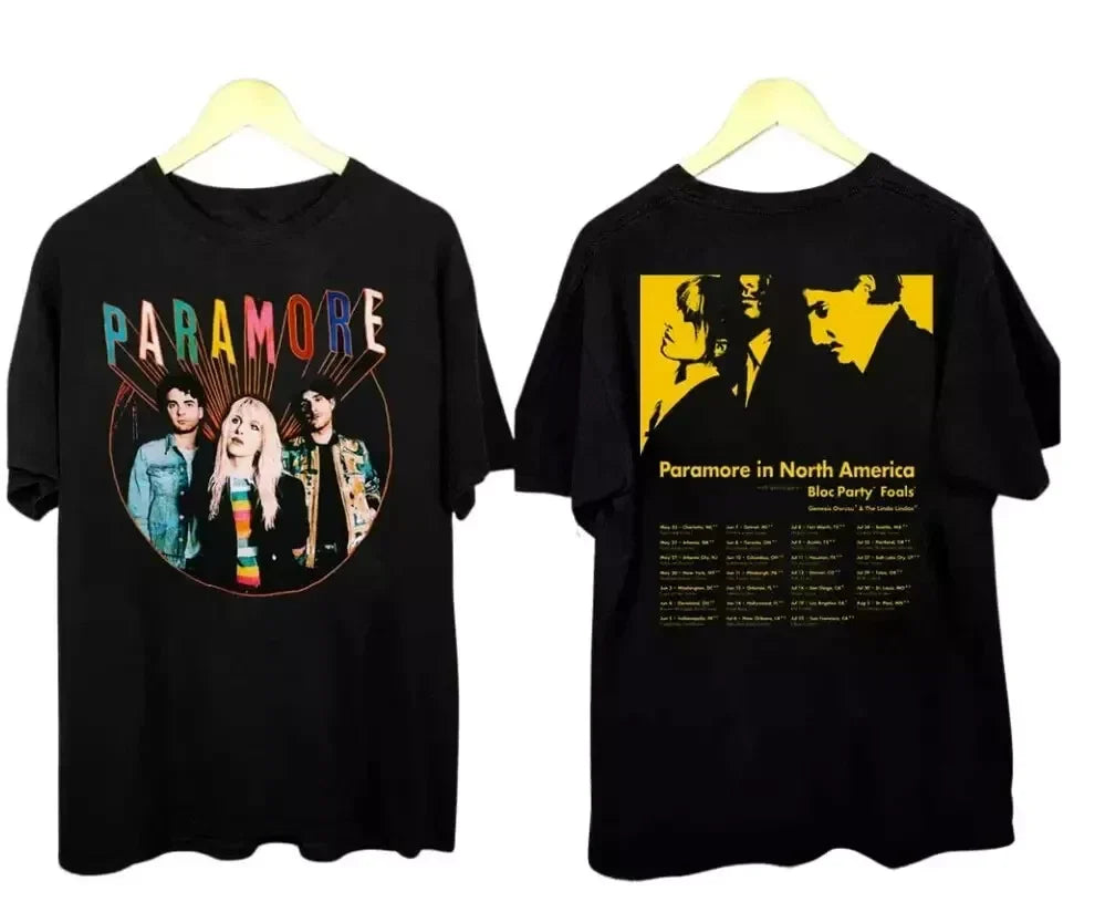 Paramore 2023 Tour Unisex T-Shirt Shirt, Paramore 2023 Concert Unisex T-shirt, Sweatshirt, Hoodie, Long Sleeve Tee - T-Shirt, Sweatshirt, Hoodie