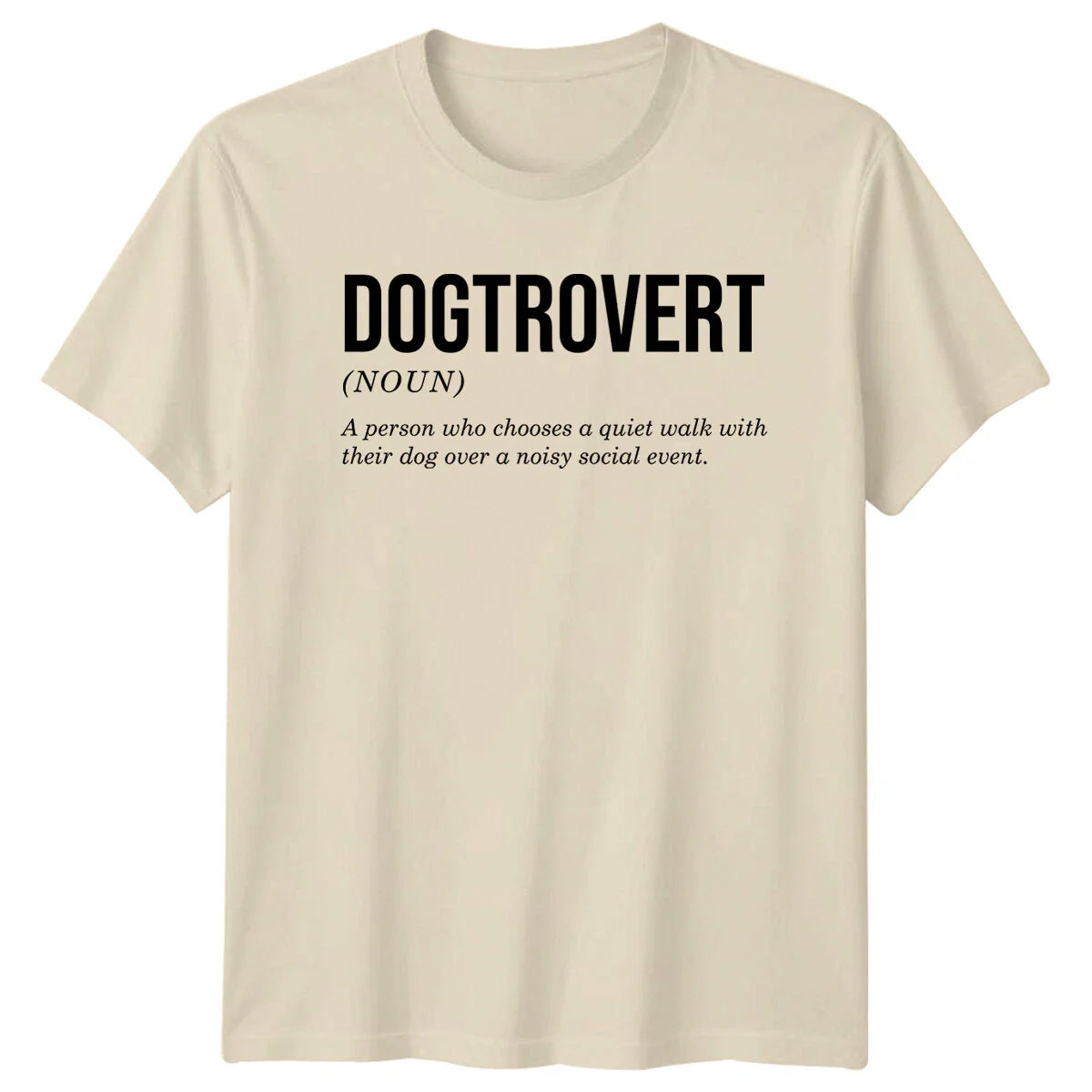 Dogtrovert Noun Definition Funny Dog Lover Quote Graphic T-Shirt Unisex T-shirt, Sweatshirt, Hoodie, Long Sleeve Tee - T-Shirt, Sweatshirt, Hoodie
