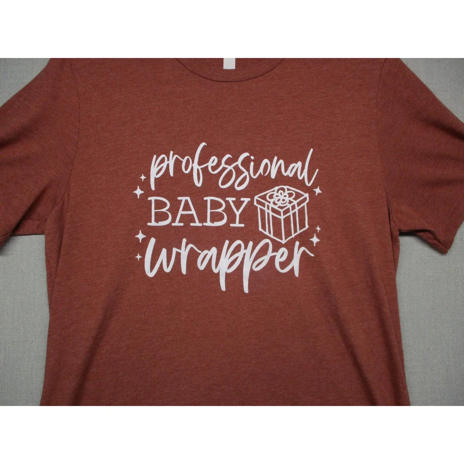 Bella+Canvas Rust Trendy Graphic Statement Casual TShirt Women Size Large Unisex T-shirt, Sweatshirt, Hoodie, Long Sleeve Tee - T-Shirt, Sweatshirt, Hoodie