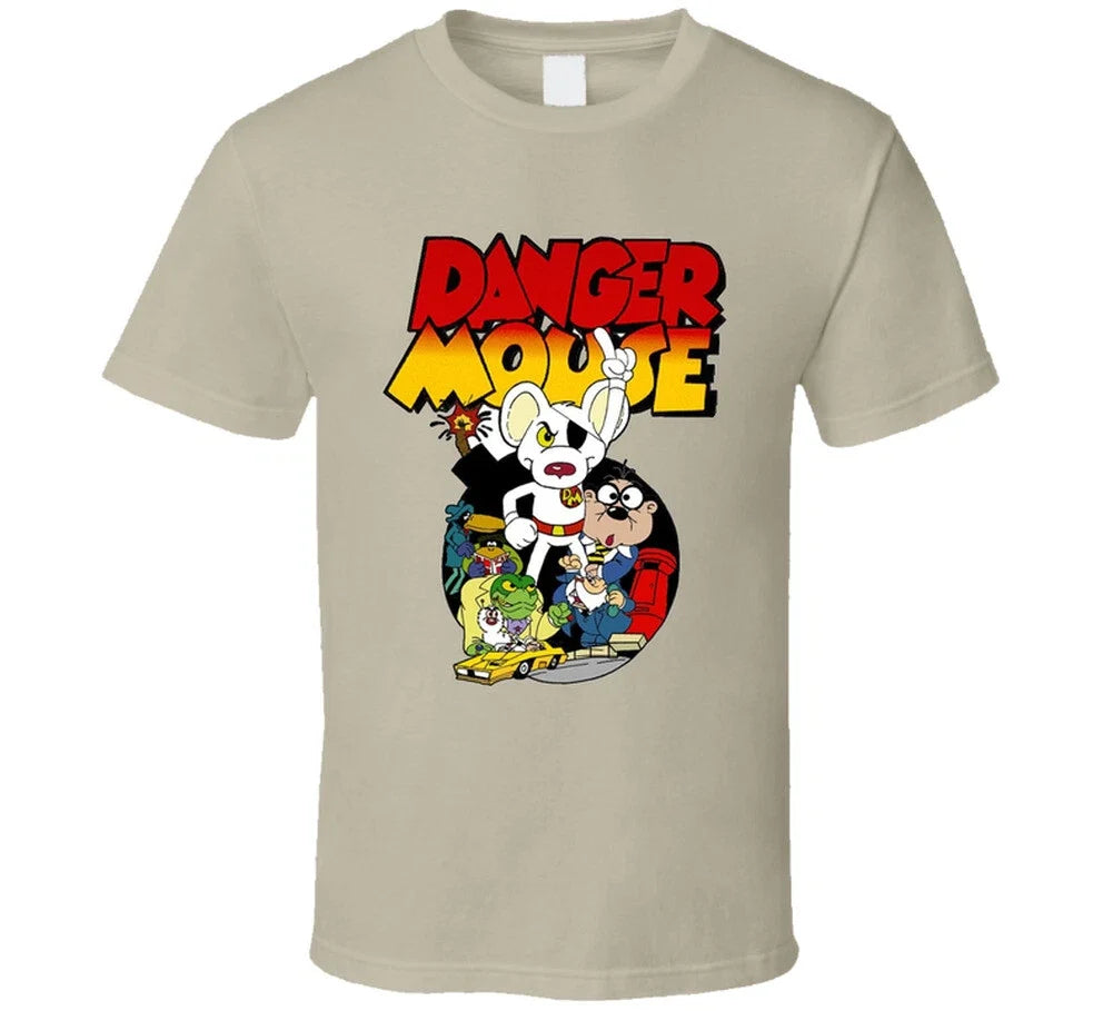 Danger Mouse Retro T Shirt Unisex T-shirt, Sweatshirt, Hoodie, Long Sleeve Tee - T-Shirt, Sweatshirt, Hoodie