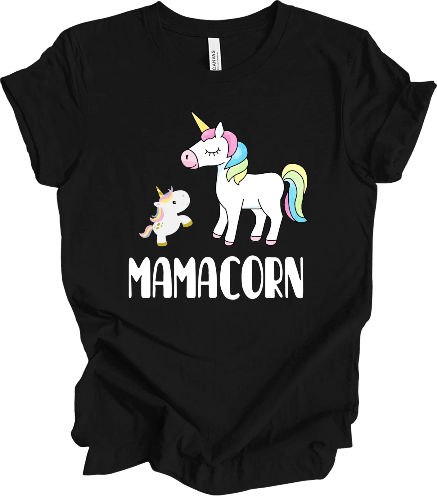 Mamacorn Unicorn T-Shirt, Mama Unicorn Shirt, Mom Unicorn Tee, Cute Mom Life Shi Unisex T-shirt, Sweatshirt, Hoodie, Long Sleeve Tee - T-Shirt, Sweatshirt, Hoodie