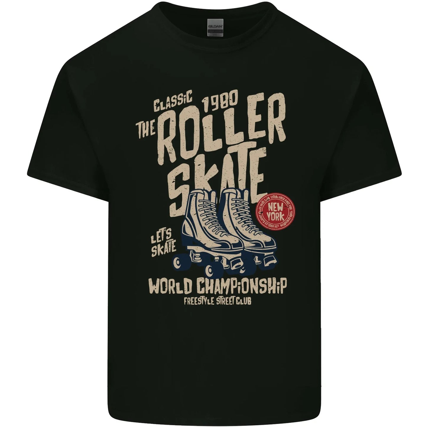 Roller Skate Retro Skating Boots Mens Light Cotton T-Shirt Unisex T-shirt, Sweatshirt, Hoodie, Long Sleeve Tee - T-Shirt, Sweatshirt, Hoodie