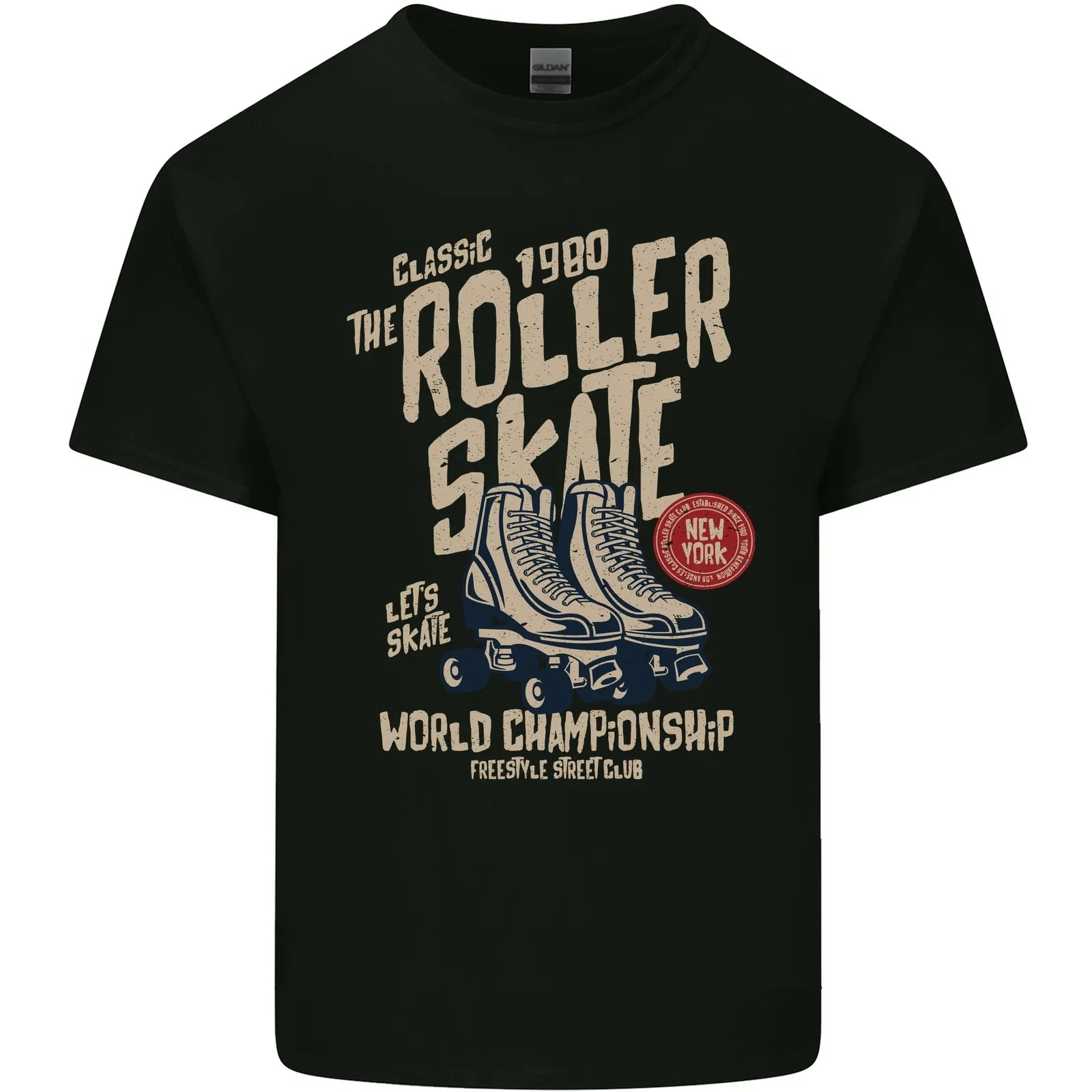 Roller Skate Retro Skating Boots Mens Light Cotton T-Shirt Unisex T-shirt, Sweatshirt, Hoodie, Long Sleeve Tee - T-Shirt, Sweatshirt, Hoodie