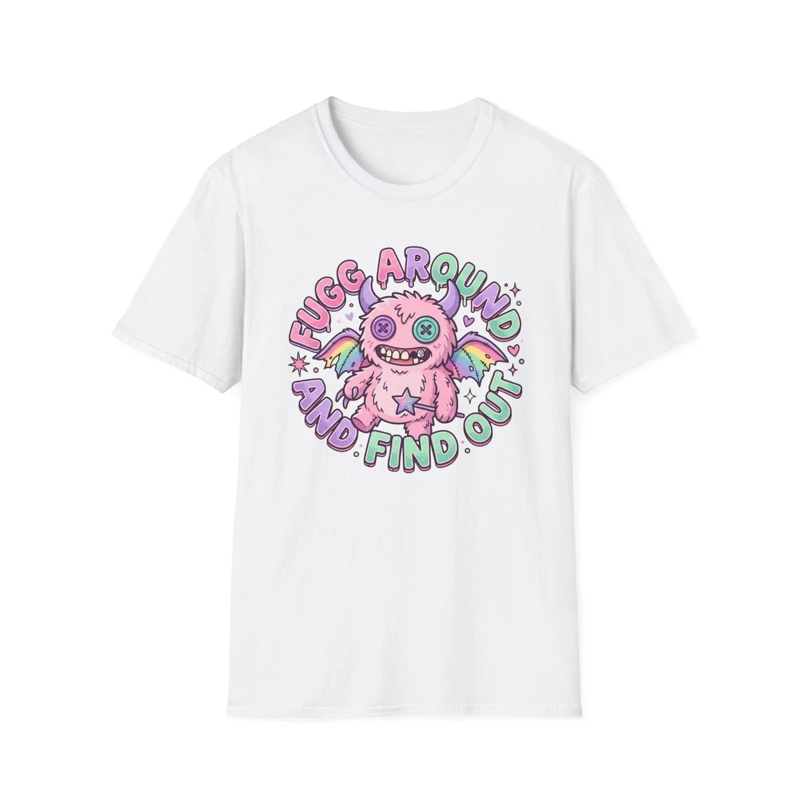 Fugg Around and Find Out' T-Shirt | Cute Kawaii Tee Unisex T-shirt, Sweatshirt, Hoodie, Long Sleeve Tee - T-Shirt, Sweatshirt, Hoodie