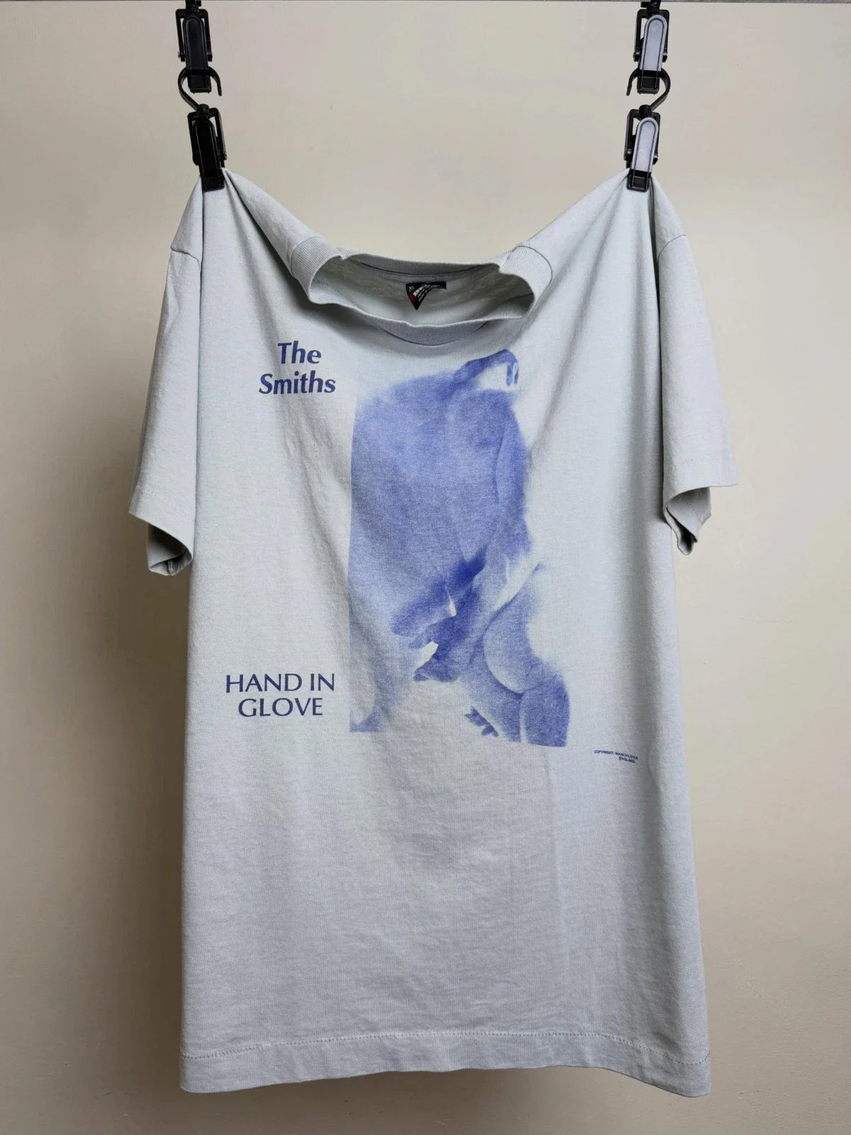 rare late 80s The Smiths Hand in Glove tee Unisex T-shirt, Sweatshirt, Hoodie, Long Sleeve Tee - T-Shirt, Sweatshirt, Hoodie