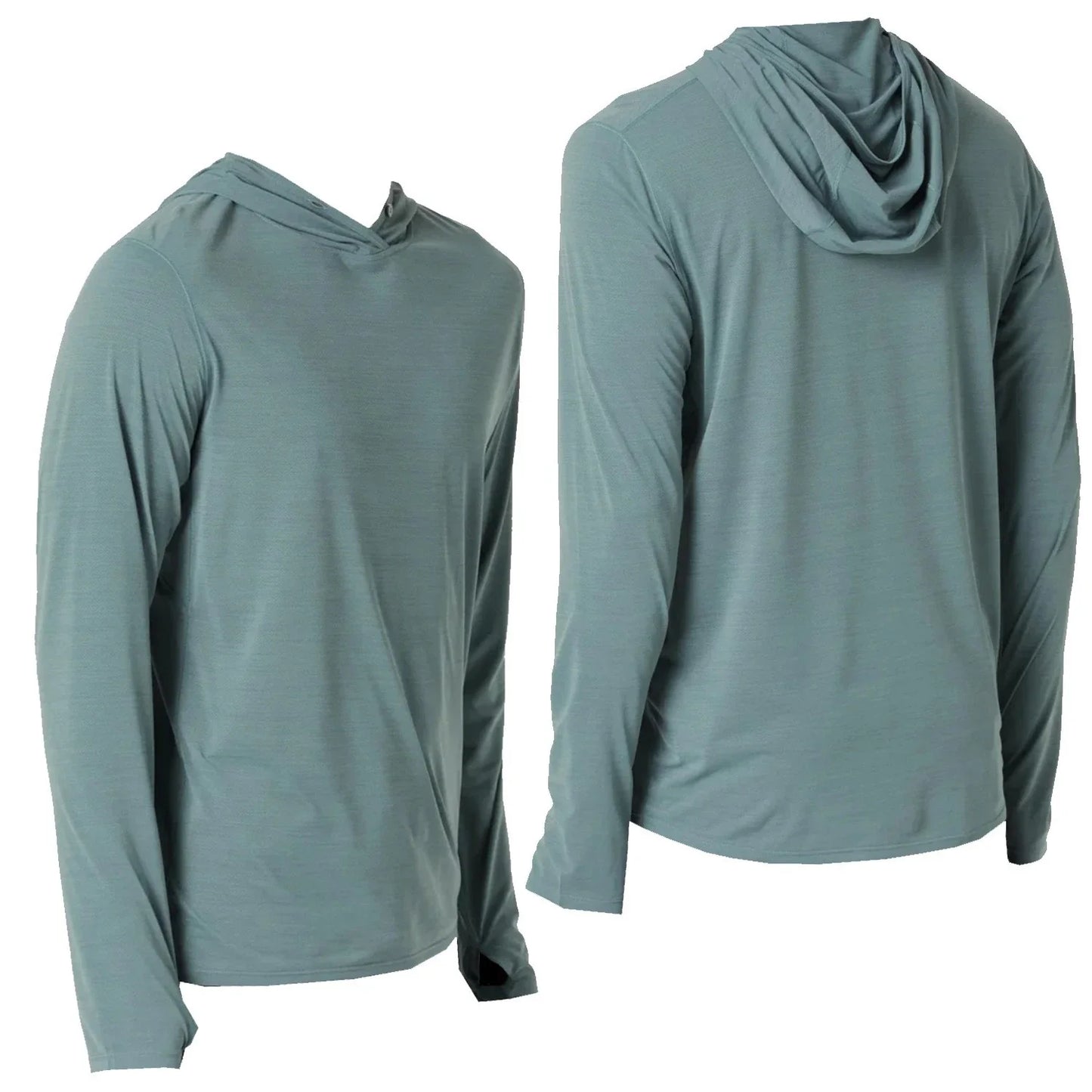 Patagonia Mens Capilene Cool Ultra Hoody L/S T-shirt -Blue Sage/Light Blue X-Dye Unisex T-shirt, Sweatshirt, Hoodie, Long Sleeve Tee - T-Shirt, Sweatshirt, Hoodie