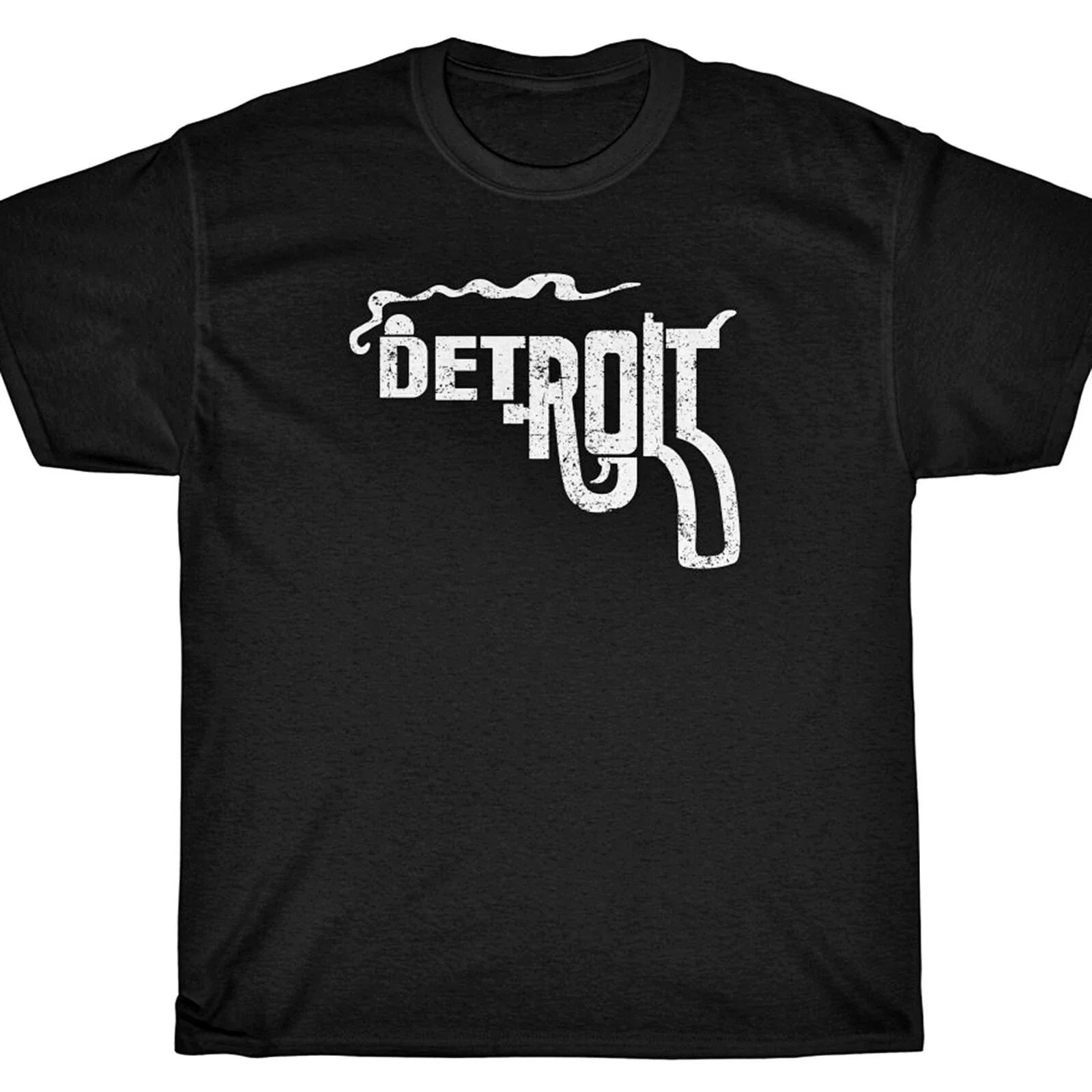 DETROIT SMOKING GUN "Vintage Look"  T-Shirt - Always Sunny Paddy's Unisex T-shirt, Sweatshirt, Hoodie, Long Sleeve Tee - T-Shirt, Sweatshirt, Hoodie