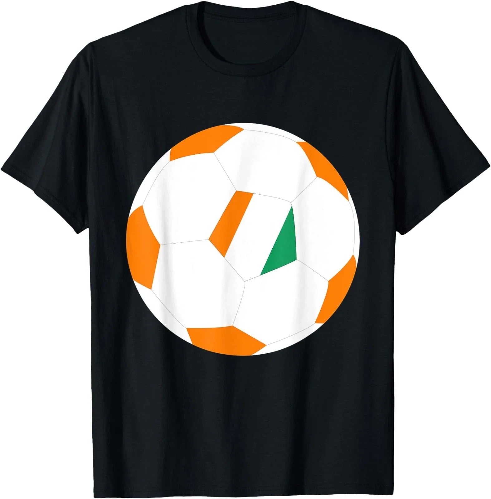 Ivory Coast Soccer Ball Ivorians Flag Jersey Pride Print T-Shirt Unisex T-shirt, Sweatshirt, Hoodie, Long Sleeve Tee - T-Shirt, Sweatshirt, Hoodie
