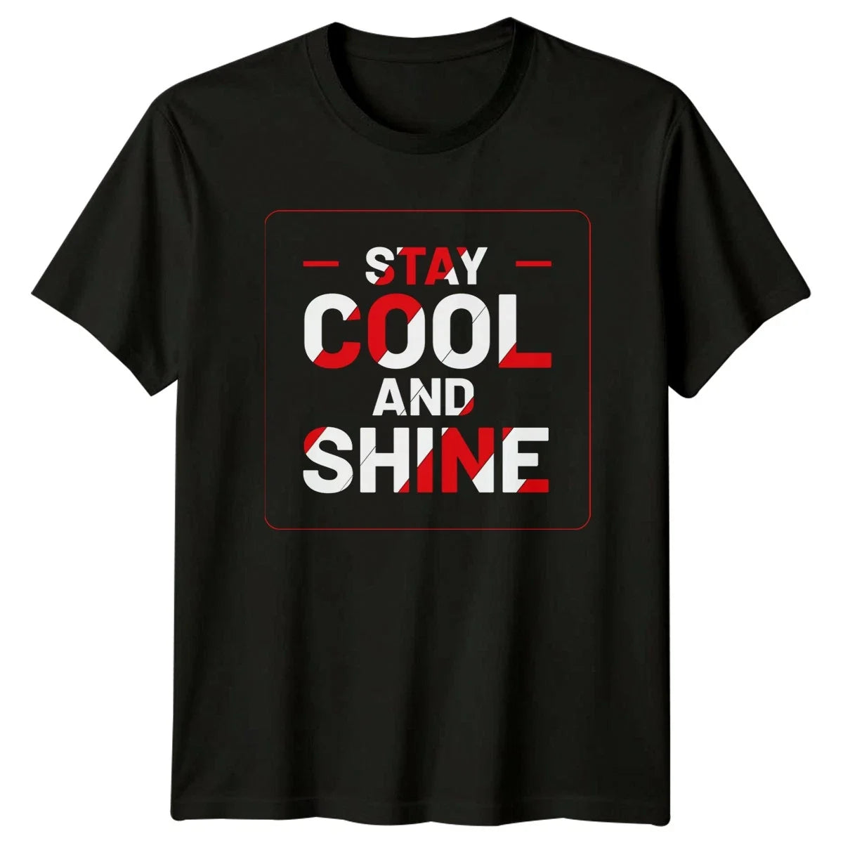 Stay Cool And Shine T-Shirt Minimalist Positivity Birthday Gift For Him And Her Unisex T-shirt, Sweatshirt, Hoodie, Long Sleeve Tee - T-Shirt, Sweatshirt, Hoodie