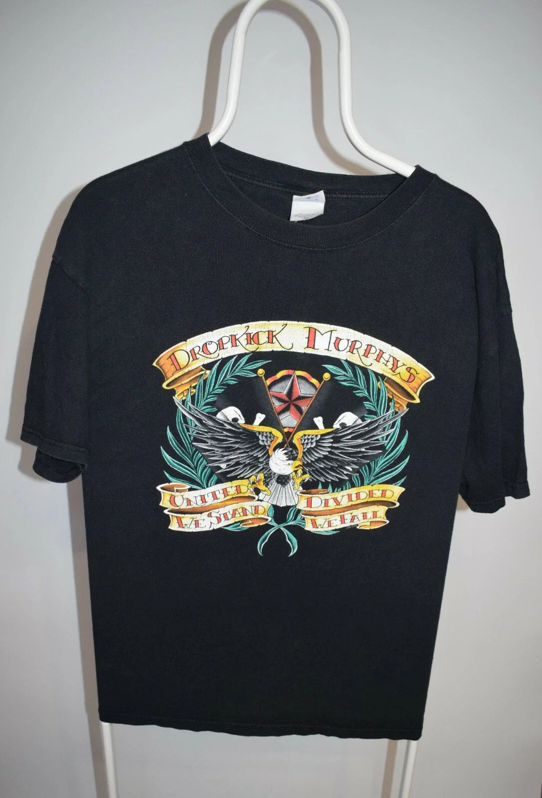 Vintage 2001 Anvil Dropkick Murphys United We Stand Y2K T-Shirt Mens Size XL Unisex T-shirt, Sweatshirt, Hoodie, Long Sleeve Tee - T-Shirt, Sweatshirt, Hoodie