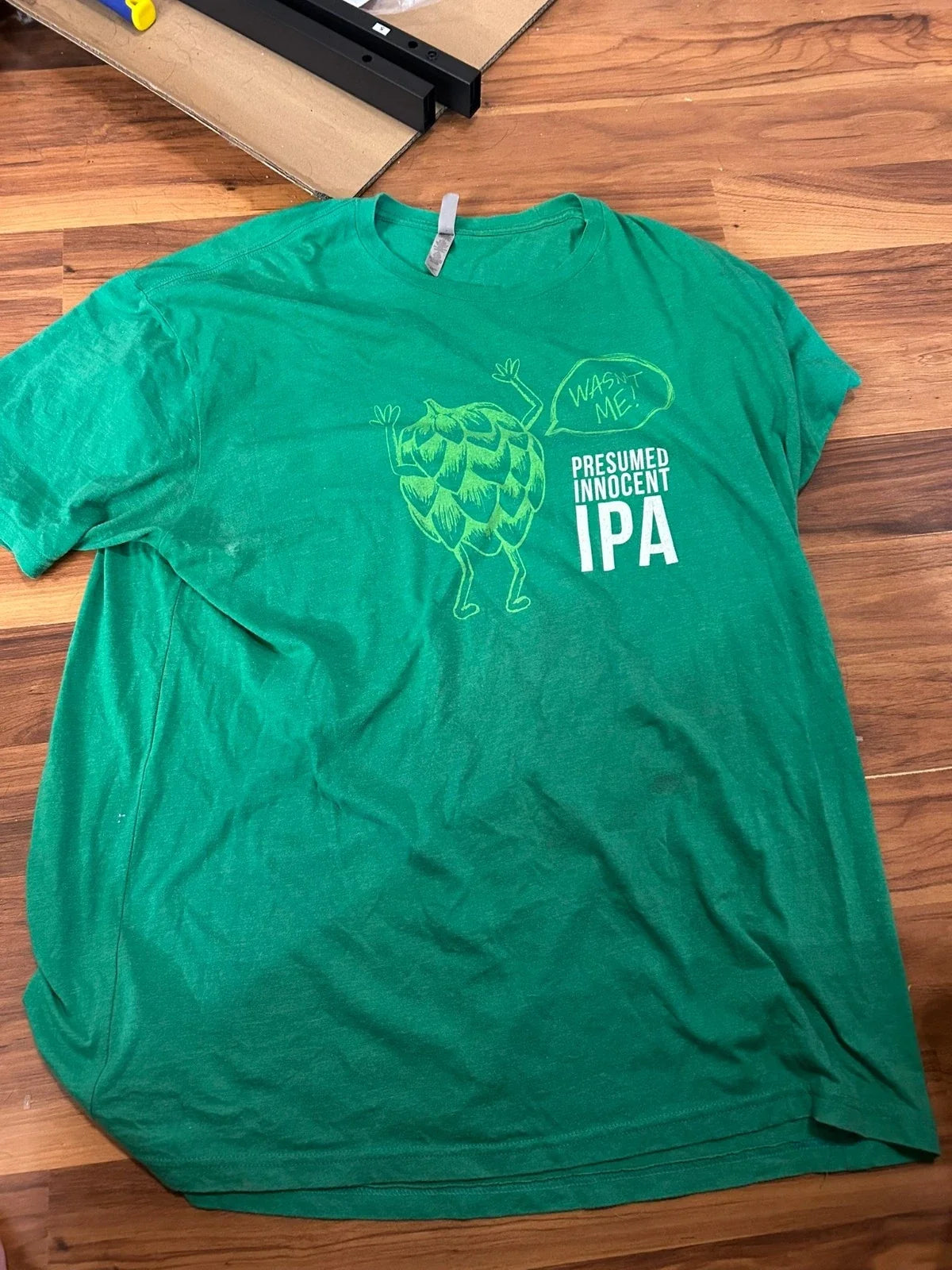 Arlington Texas Legal Draft Beer Co. T Shirt 3XL Presumed Innocent IPA defunct Unisex T-shirt, Sweatshirt, Hoodie, Long Sleeve Tee - T-Shirt, Sweatshirt, Hoodie