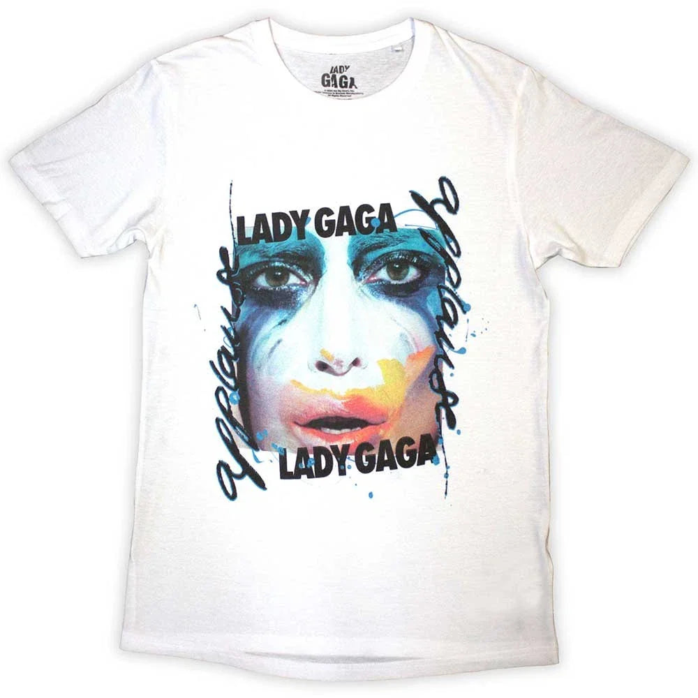 Lady Gaga Artpop Facepaint Official Men's T-Shirt Men's Unisex T-shirt, Sweatshirt, Hoodie, Long Sleeve Tee - T-Shirt, Sweatshirt, Hoodie