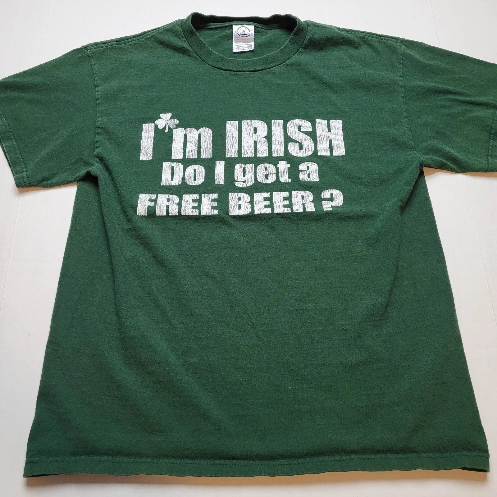 I'm Irish T-Shirt Mens M Do I Get A Free Beer St. Patrick's Day 67 Unisex T-shirt, Sweatshirt, Hoodie, Long Sleeve Tee - T-Shirt, Sweatshirt, Hoodie