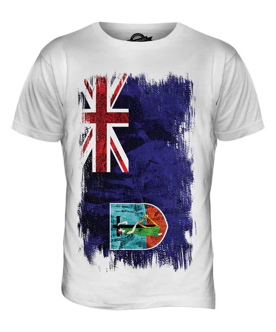 MONTSERRAT GRUNGE FLAG MENS T SHIRT TEE SHIRT XS S M L XL 2XL 3XL 4XL 5XL Unisex T-shirt, Sweatshirt, Hoodie, Long Sleeve Tee - T-Shirt, Sweatshirt, Hoodie