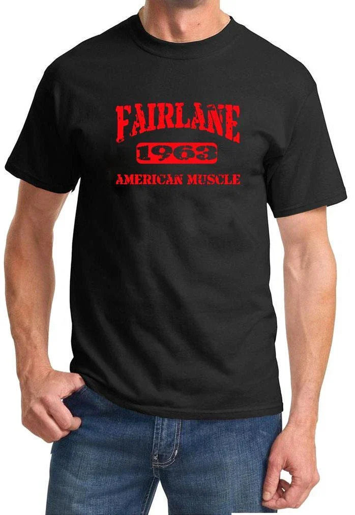 1963 Ford Fairlane American Muscle Car Color Design Tshirt NEW Free Ship Unisex T-shirt, Sweatshirt, Hoodie, Long Sleeve Tee - T-Shirt, Sweatshirt, Hoodie