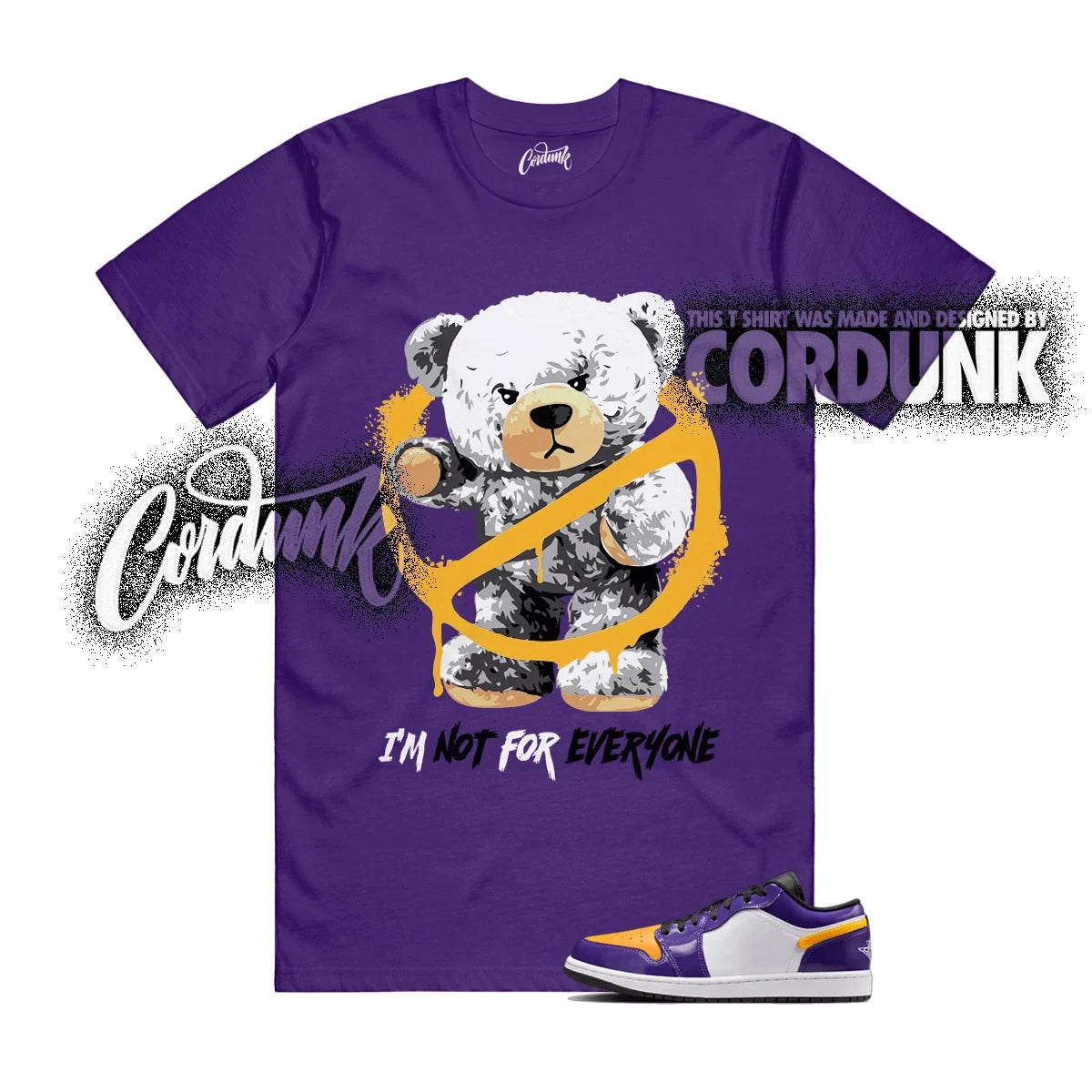 1 Low SE Lakers Court Purple White Black University Gold T Shirt Match NOT Unisex T-shirt, Sweatshirt, Hoodie, Long Sleeve Tee - T-Shirt, Sweatshirt, Hoodie