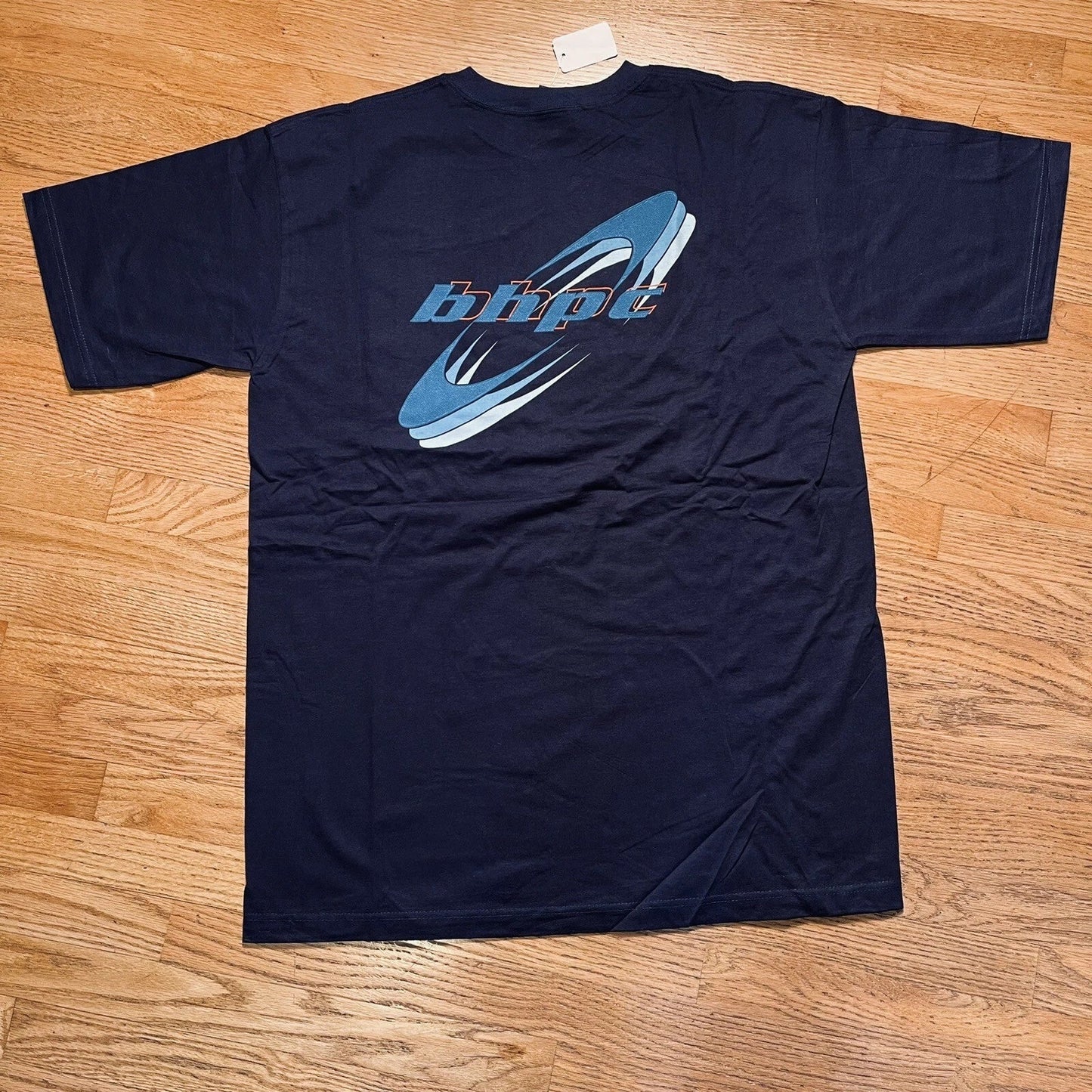 NWT Beverly Hills Polo Club Logo Blue t-shirt Size 2XL Vtg Y2K Unisex T-shirt, Sweatshirt, Hoodie, Long Sleeve Tee - T-Shirt, Sweatshirt, Hoodie
