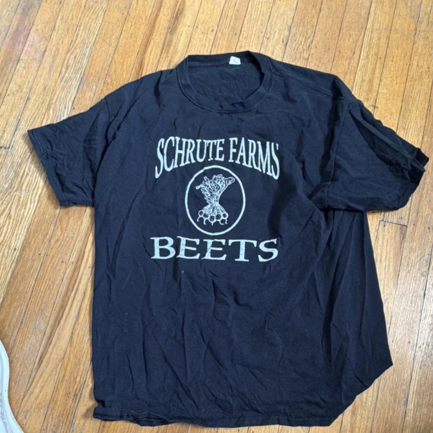 JERZEES Blend Black Schrute Farms Beets The Office Graphic Men's T-Shirt XL Unisex T-shirt, Sweatshirt, Hoodie, Long Sleeve Tee - T-Shirt, Sweatshirt, Hoodie
