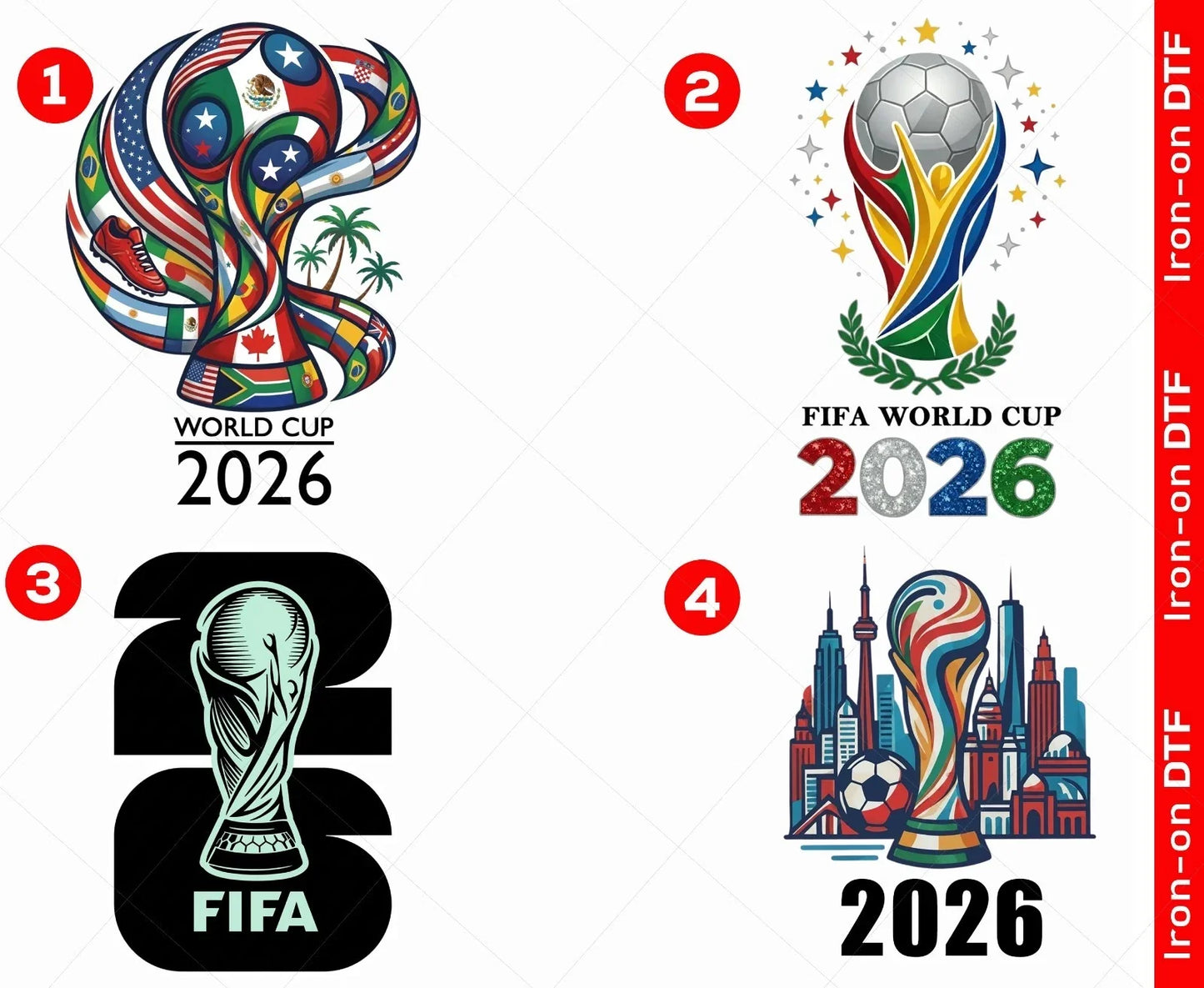 Football World cup 2026 DTF Iron On Heat Transfer Soccer Kids Unisex Gfit Unisex T-shirt, Sweatshirt, Hoodie, Long Sleeve Tee - T-Shirt, Sweatshirt, Hoodie