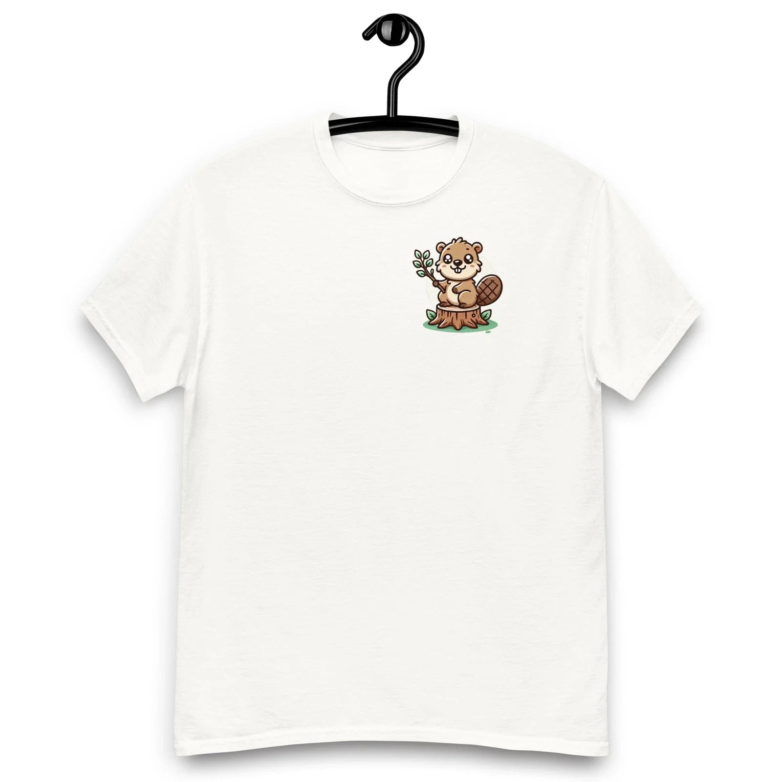 Cute Beaver Logo T-Shirt  Adorable and Unique Design Unisex T-shirt, Sweatshirt, Hoodie, Long Sleeve Tee - T-Shirt, Sweatshirt, Hoodie