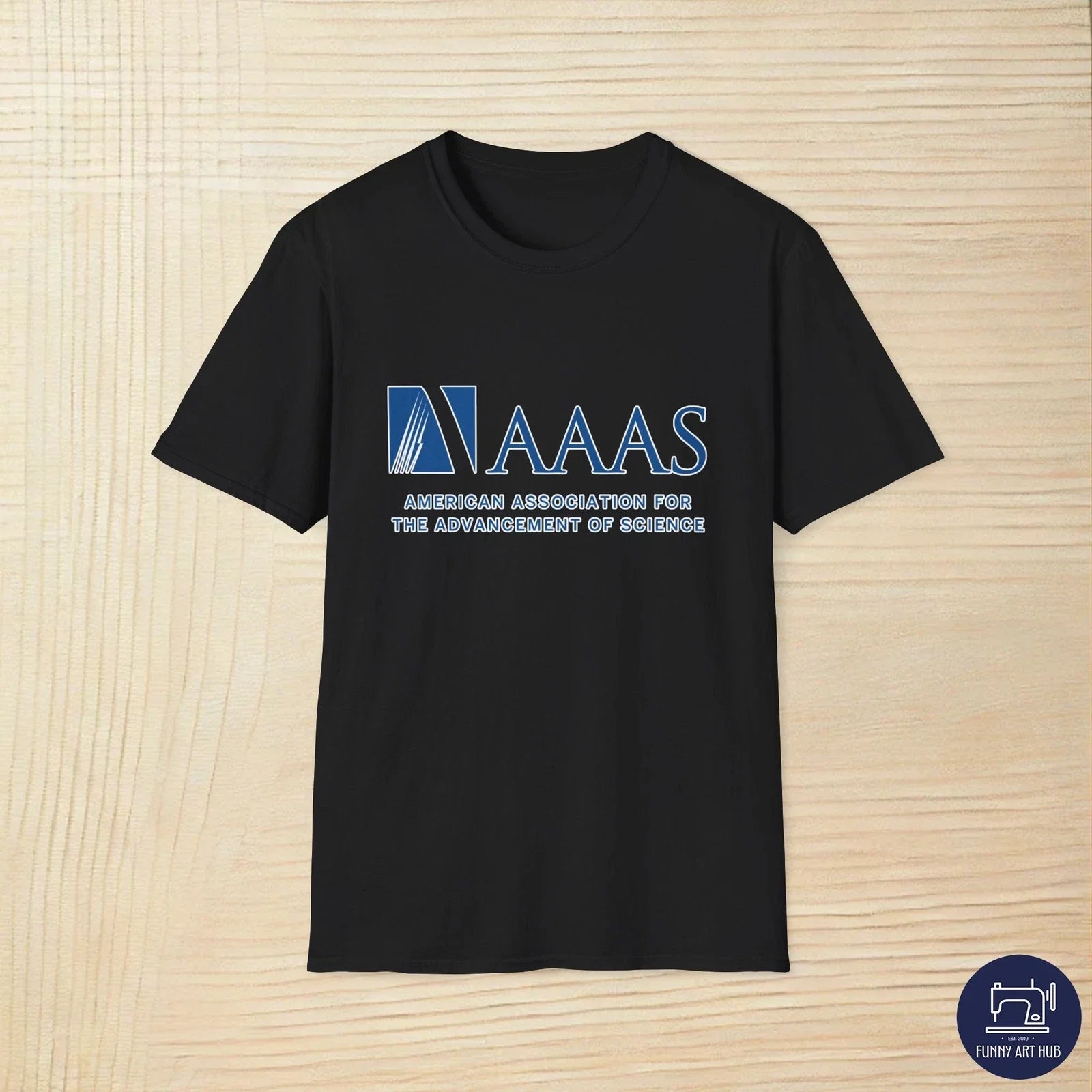 AAAS American Association for Advancement of Science Logo Unisex T-Shirt Unisex T-shirt, Sweatshirt, Hoodie, Long Sleeve Tee - T-Shirt, Sweatshirt, Hoodie