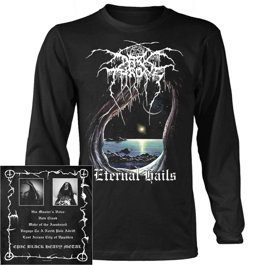 Darkthrone Eternal Hails Long Sleeve Shirt S-XXL Official Black Metal Band Merch Unisex T-shirt, Sweatshirt, Hoodie, Long Sleeve Tee - T-Shirt, Sweatshirt, Hoodie