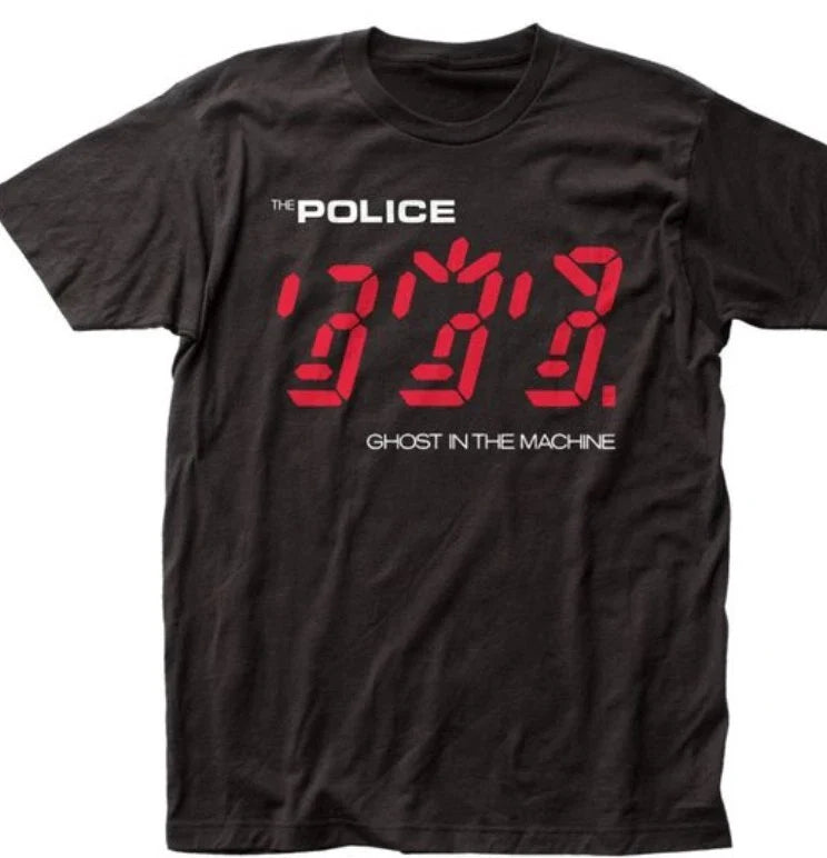 The Police Ghost In The Machine Shirt Black Unisex T-shirt, Sweatshirt, Hoodie, Long Sleeve Tee - T-Shirt, Sweatshirt, Hoodie