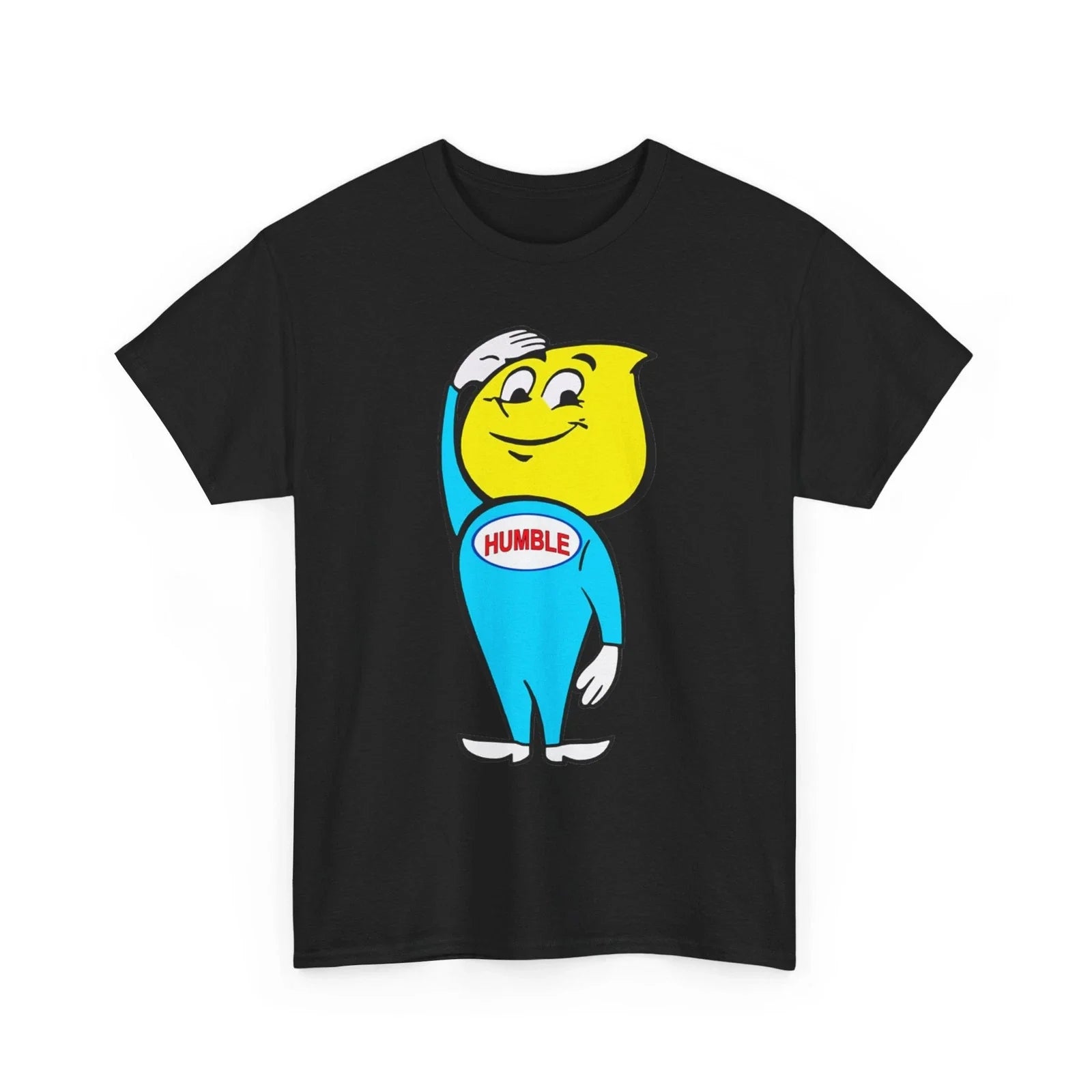 Humble Oil Drop Boy Print T-Shirt Vintage Gas & Oil Collectible Esso Sinclair Unisex T-shirt, Sweatshirt, Hoodie, Long Sleeve Tee - T-Shirt, Sweatshirt, Hoodie