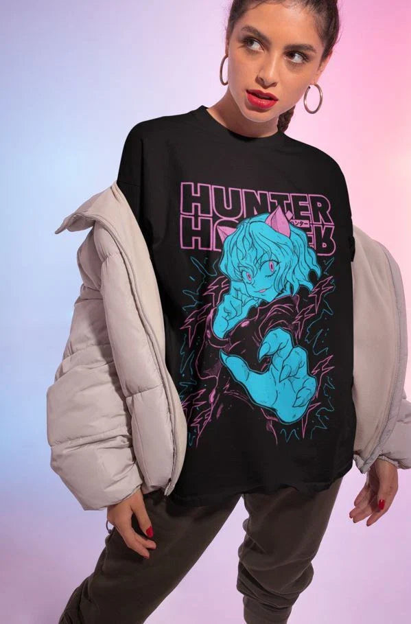 Neferpitou T-Shirt Hunter X Hunter Manga Strip HXH Anime Tshirt Tee All Size Unisex T-shirt, Sweatshirt, Hoodie, Long Sleeve Tee - T-Shirt, Sweatshirt, Hoodie
