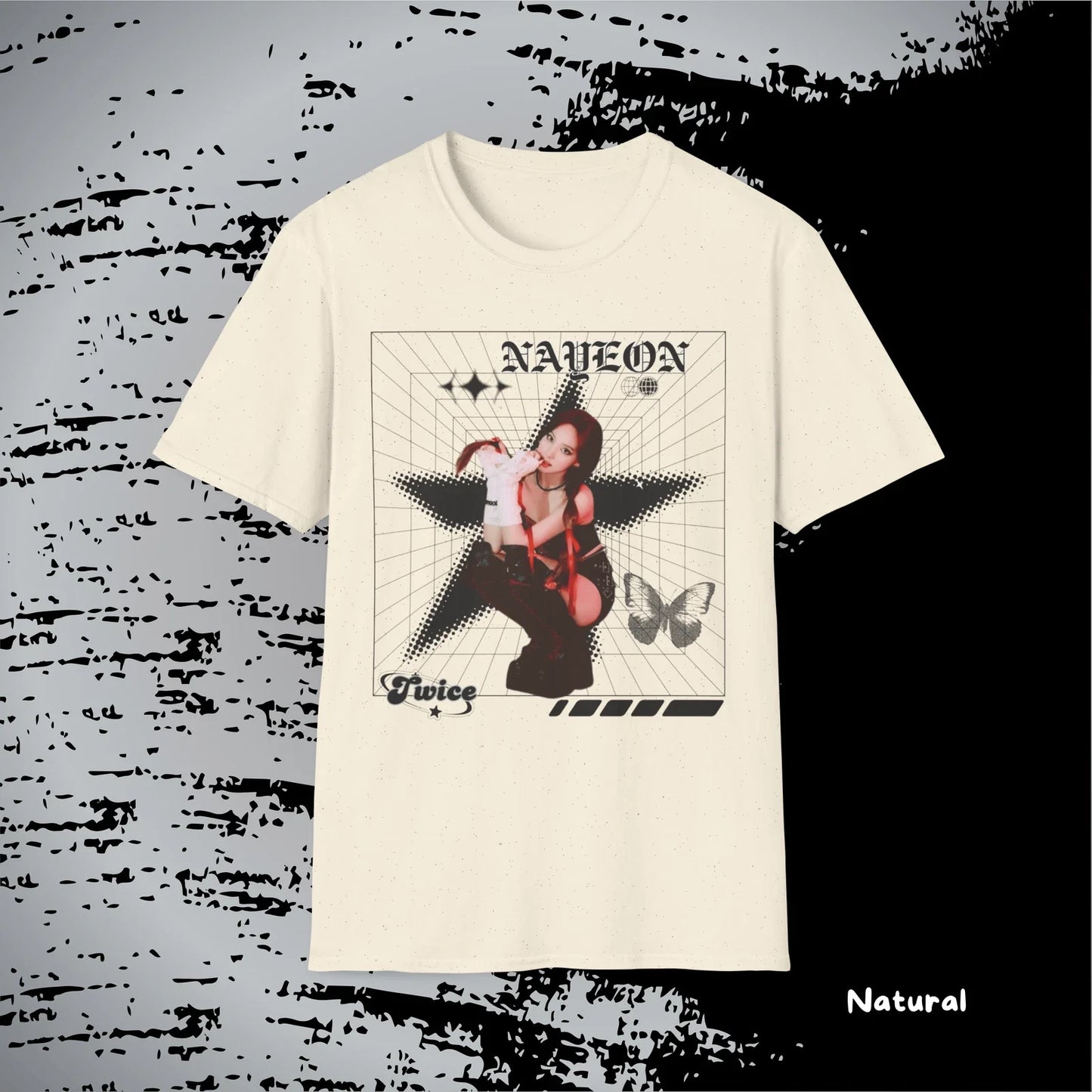 Twice Nayeon Bootleg Y2K Star Graphic Tee, Y2K Inspired Unisex T-Shirt Unisex T-shirt, Sweatshirt, Hoodie, Long Sleeve Tee - T-Shirt, Sweatshirt, Hoodie