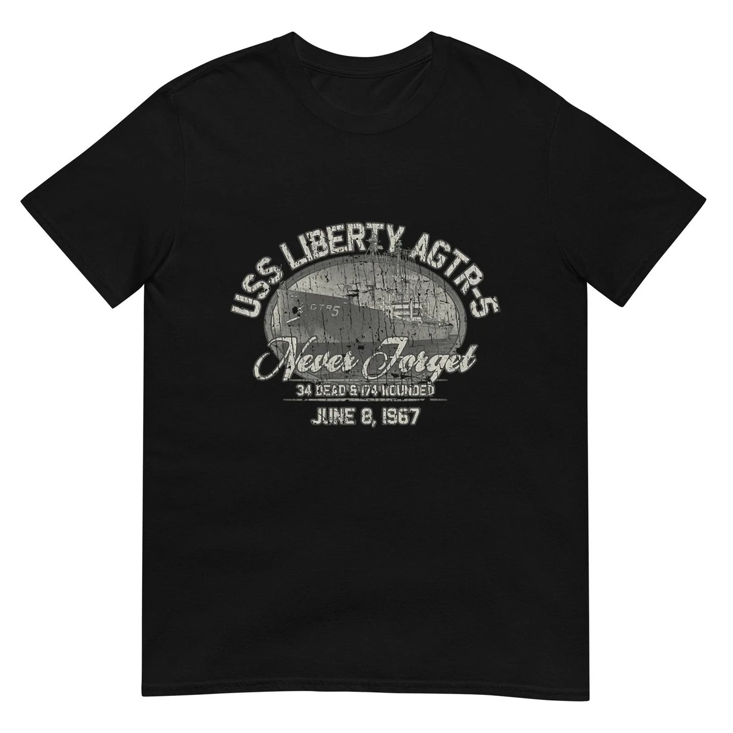Vintage Men USS Liberty 1967 Military Distressed T-Shirt Unisex T-shirt, Sweatshirt, Hoodie, Long Sleeve Tee - T-Shirt, Sweatshirt, Hoodie