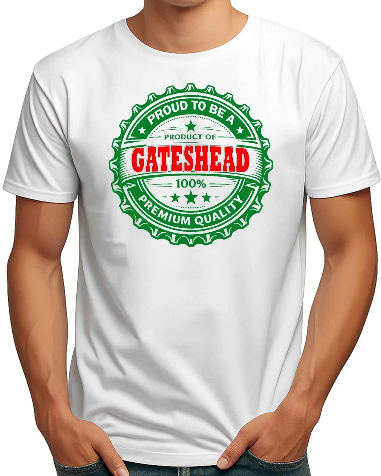 GATESHEAD BOTTLE TOP MENS FUNNY BEER T-SHIRT Unisex T-shirt, Sweatshirt, Hoodie, Long Sleeve Tee - T-Shirt, Sweatshirt, Hoodie