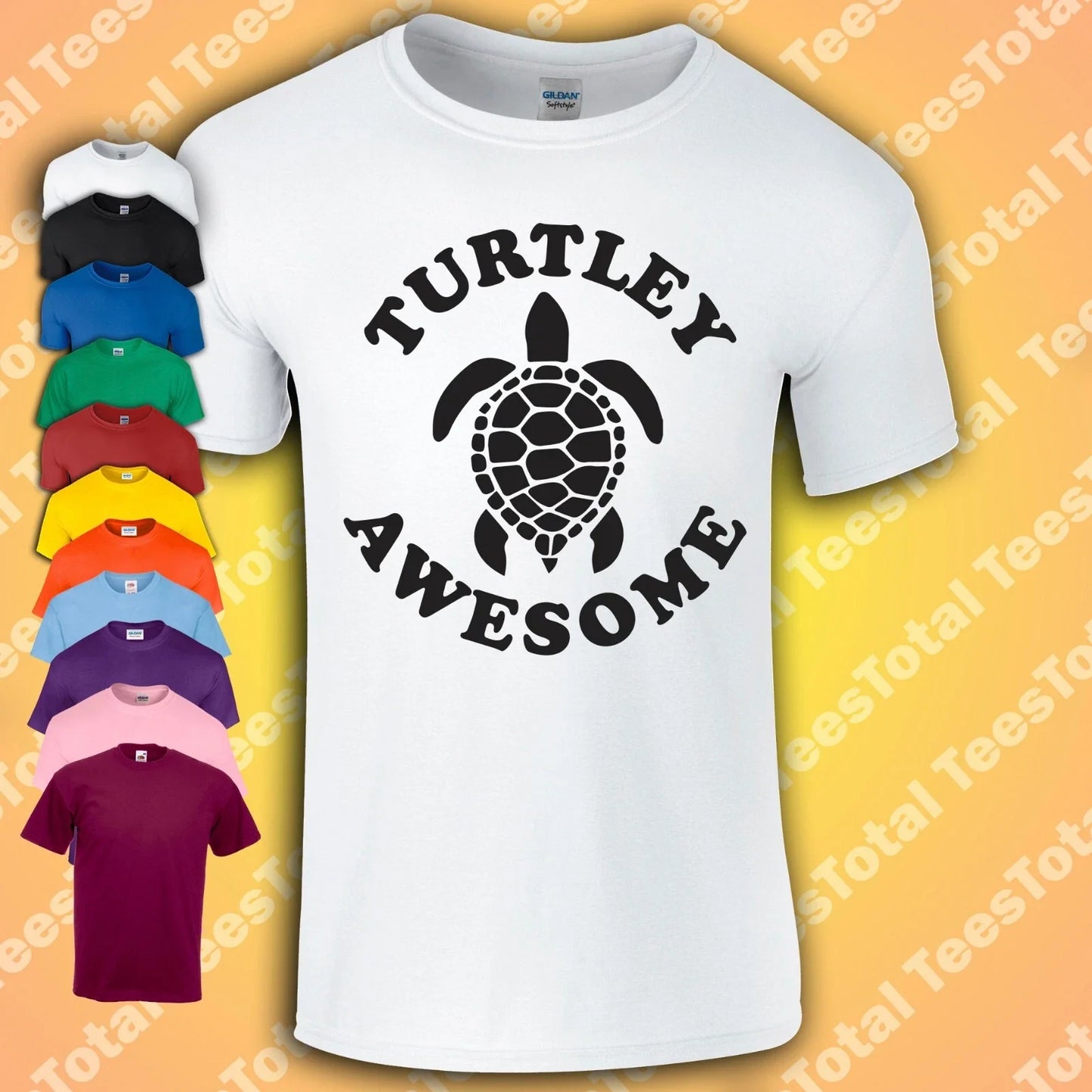 Turtley Awesome T-Shirt Funny Cute Animal Lover Gift Unisex T-shirt, Sweatshirt, Hoodie, Long Sleeve Tee - T-Shirt, Sweatshirt, Hoodie