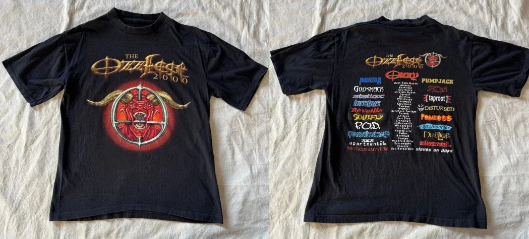 Y2K Metal Tour Graphic T-Shirt  Vintage Rock Look, Fan Favorite Unisex T-shirt, Sweatshirt, Hoodie, Long Sleeve Tee - T-Shirt, Sweatshirt, Hoodie