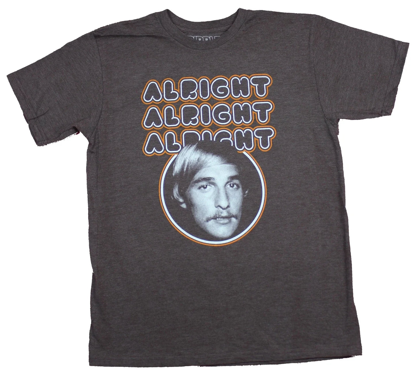 Dazed and Confused Mens T-Shirt  - Alright Alright Alright Photo Circle Unisex T-shirt, Sweatshirt, Hoodie, Long Sleeve Tee - T-Shirt, Sweatshirt, Hoodie