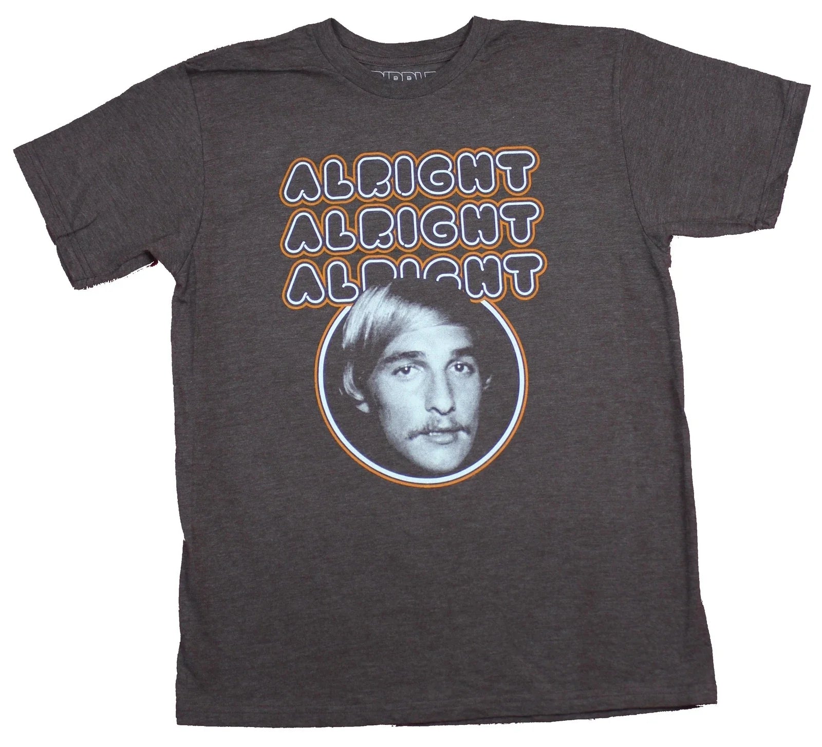 Dazed and Confused Mens T-Shirt  - Alright Alright Alright Photo Circle Unisex T-shirt, Sweatshirt, Hoodie, Long Sleeve Tee - T-Shirt, Sweatshirt, Hoodie