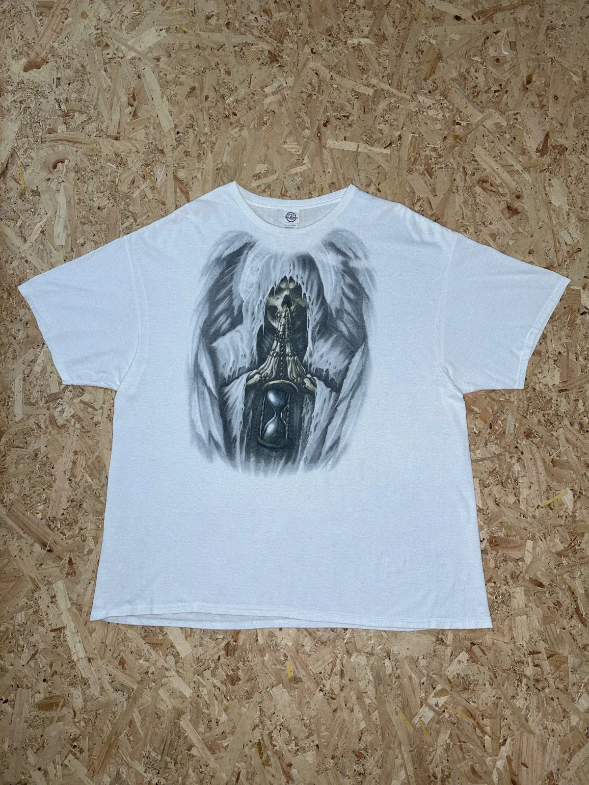 Y2K Affliction Skull Wings Skeleton  Tee Sz 3XL Unisex T-shirt, Sweatshirt, Hoodie, Long Sleeve Tee - T-Shirt, Sweatshirt, Hoodie