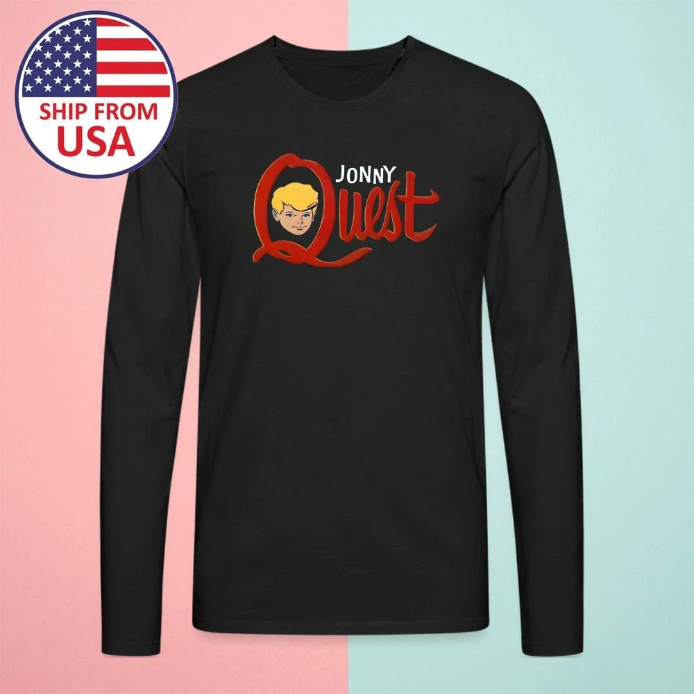 Jonny Quest Tv Cartoon Men's Black Size S-3XL Unisex T-shirt, Sweatshirt, Hoodie, Long Sleeve Tee - T-Shirt, Sweatshirt, Hoodie