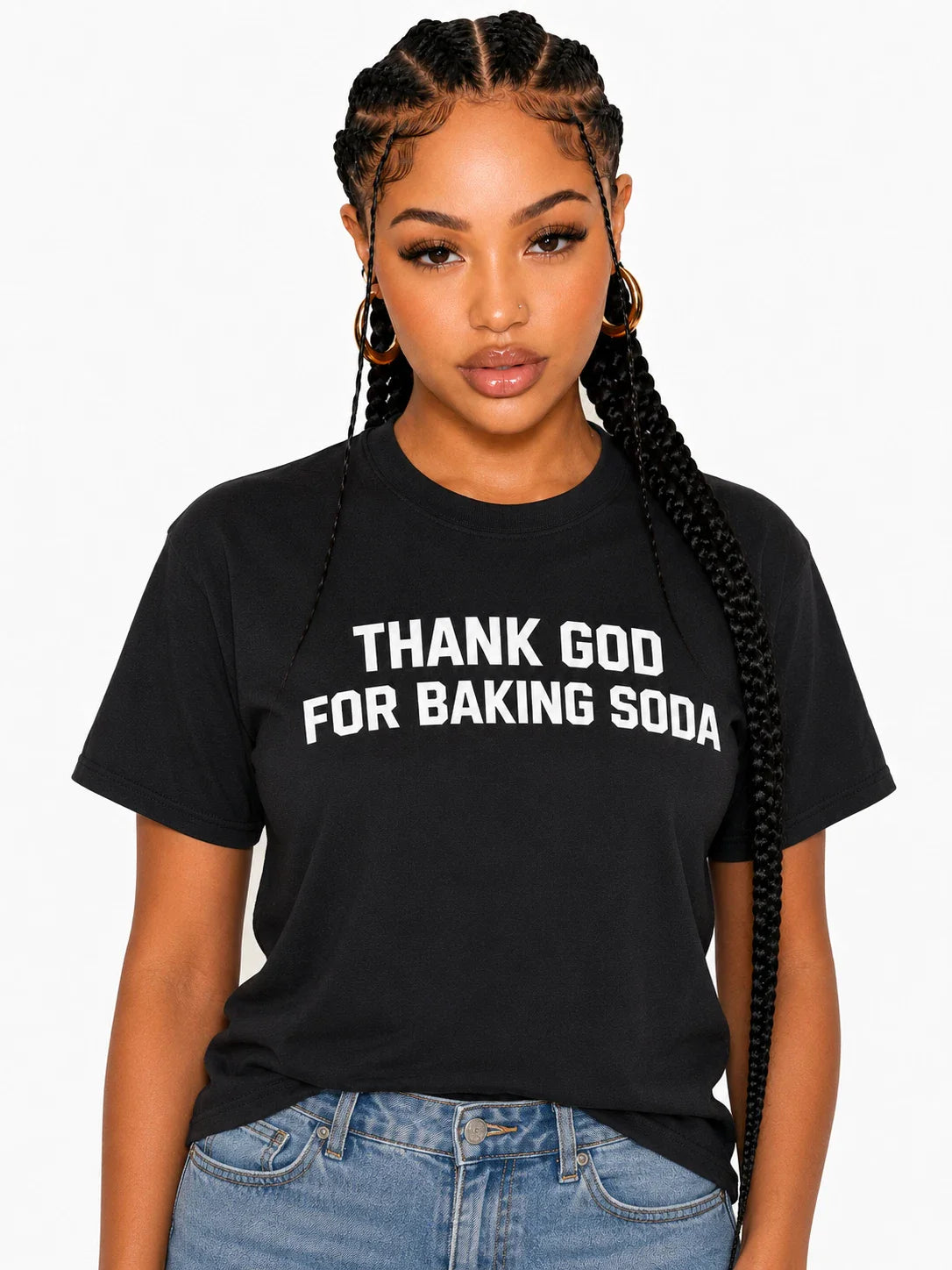 Thank God For Baking Soda T-Shirt | Rap Trap Hip hop Happy Holidays Gift Urban Unisex T-shirt, Sweatshirt, Hoodie, Long Sleeve Tee - T-Shirt, Sweatshirt, Hoodie