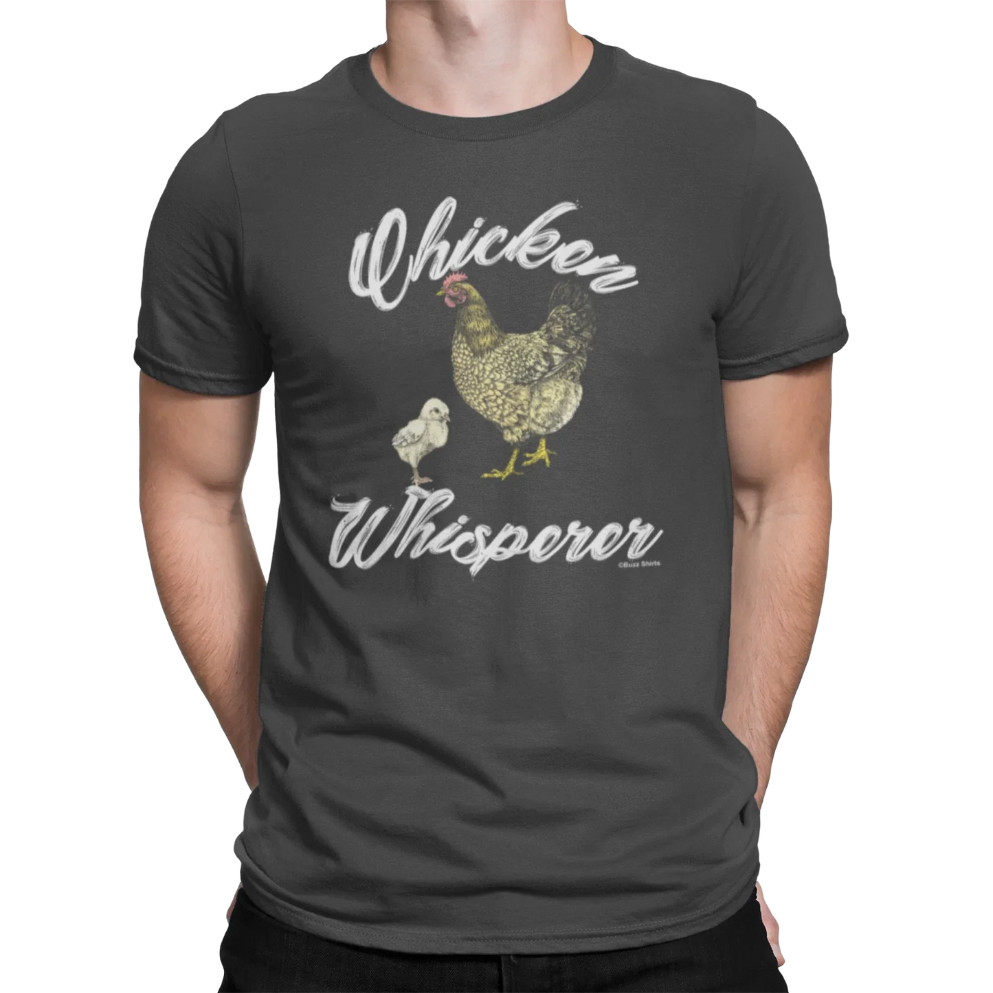 Mens CHICKEN WHISPERER Funny  T-Shirt Novelty Farmer Farm Present Gift Unisex T-shirt, Sweatshirt, Hoodie, Long Sleeve Tee - T-Shirt, Sweatshirt, Hoodie