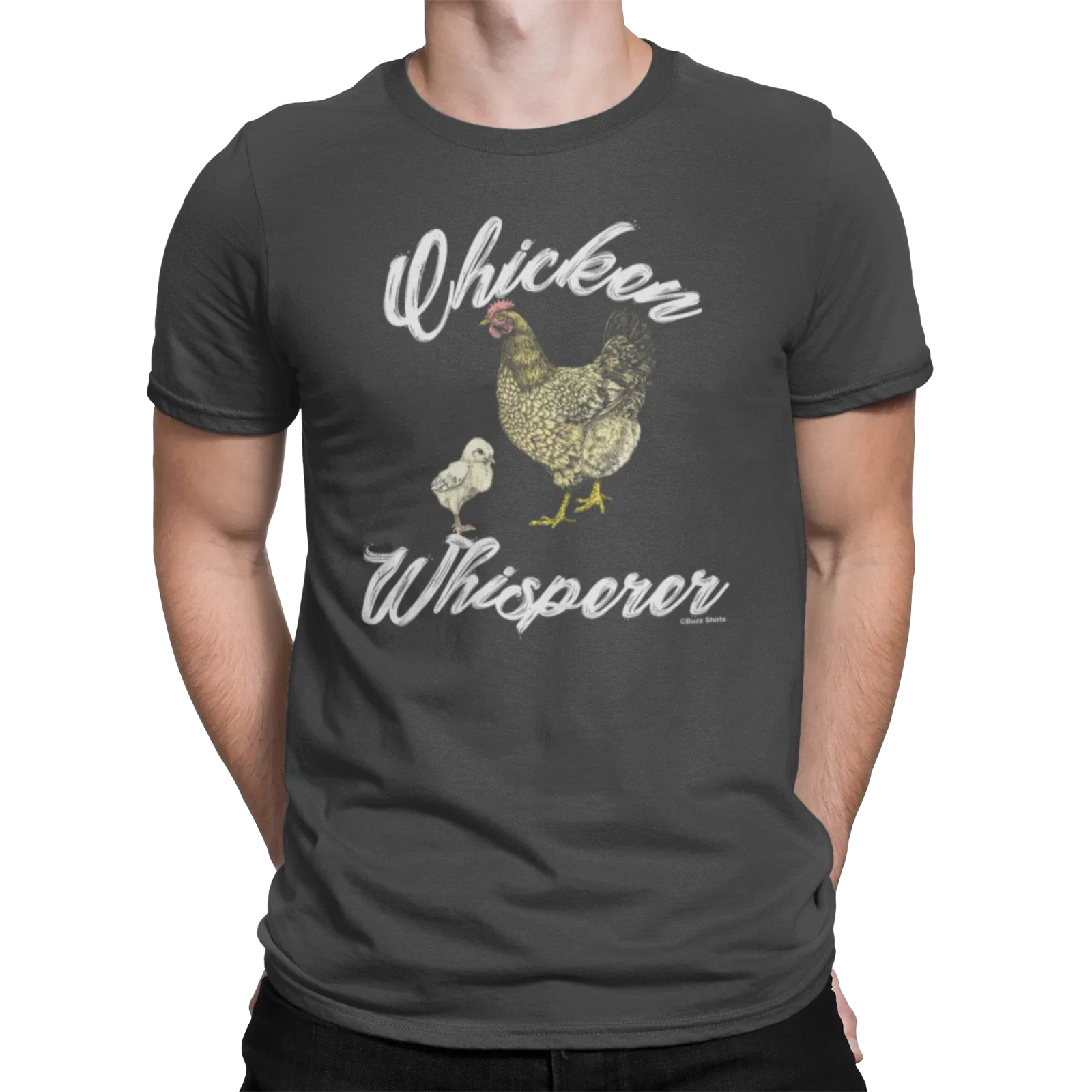 Mens CHICKEN WHISPERER Funny  T-Shirt Novelty Farmer Farm Present Gift Unisex T-shirt, Sweatshirt, Hoodie, Long Sleeve Tee - T-Shirt, Sweatshirt, Hoodie