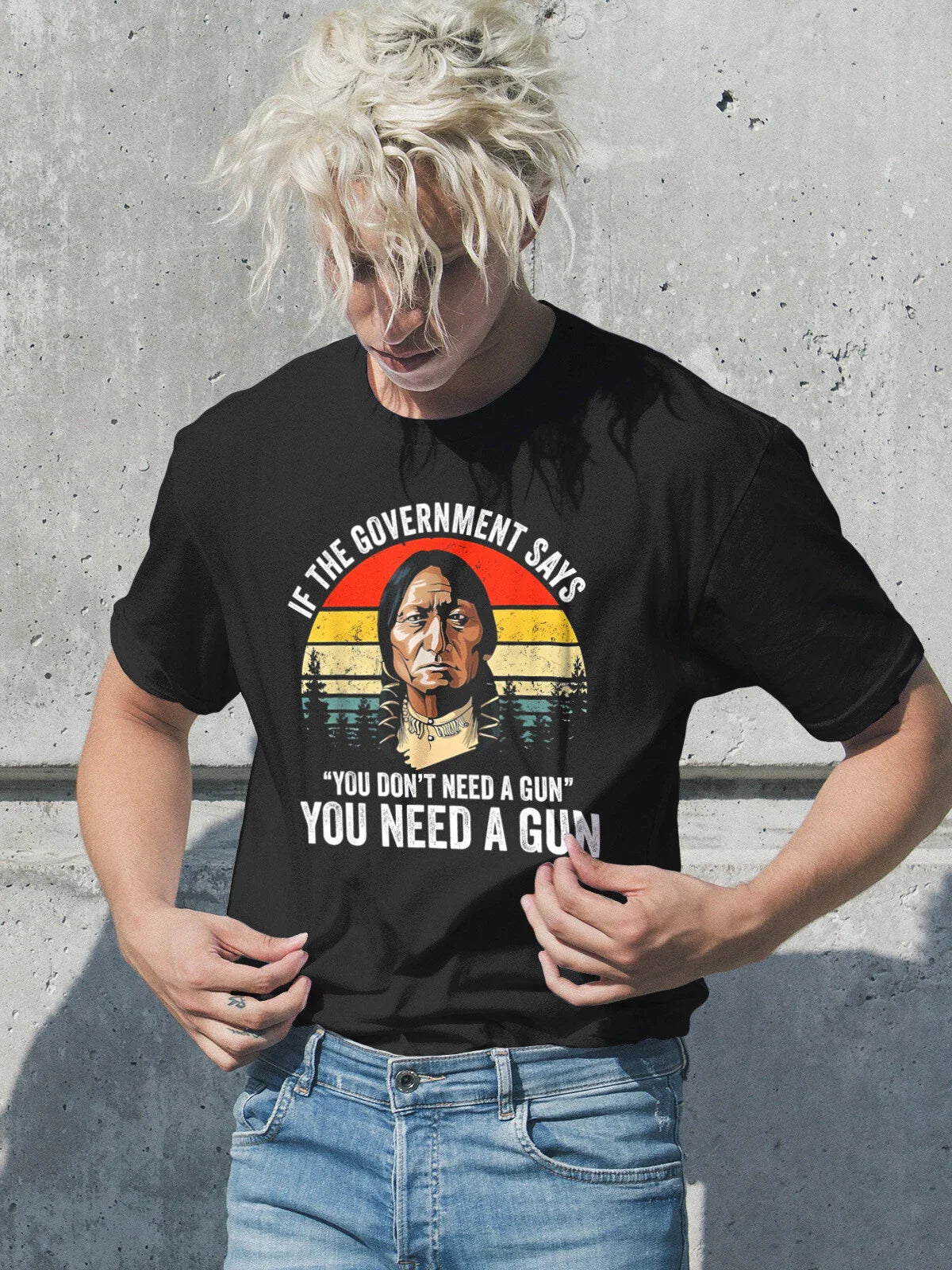 If The Government Says Funny Quotes Short Sleeve Gift T-Shirts Sizes S to 5XL Unisex T-shirt, Sweatshirt, Hoodie, Long Sleeve Tee - T-Shirt, Sweatshirt, Hoodie