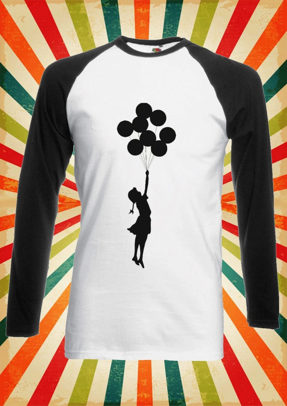 Banksy Balloon Girl Cool Funny Men Women Long Short Sleeve Baseball T Shirt 457 Unisex T-shirt, Sweatshirt, Hoodie, Long Sleeve Tee - T-Shirt, Sweatshirt, Hoodie